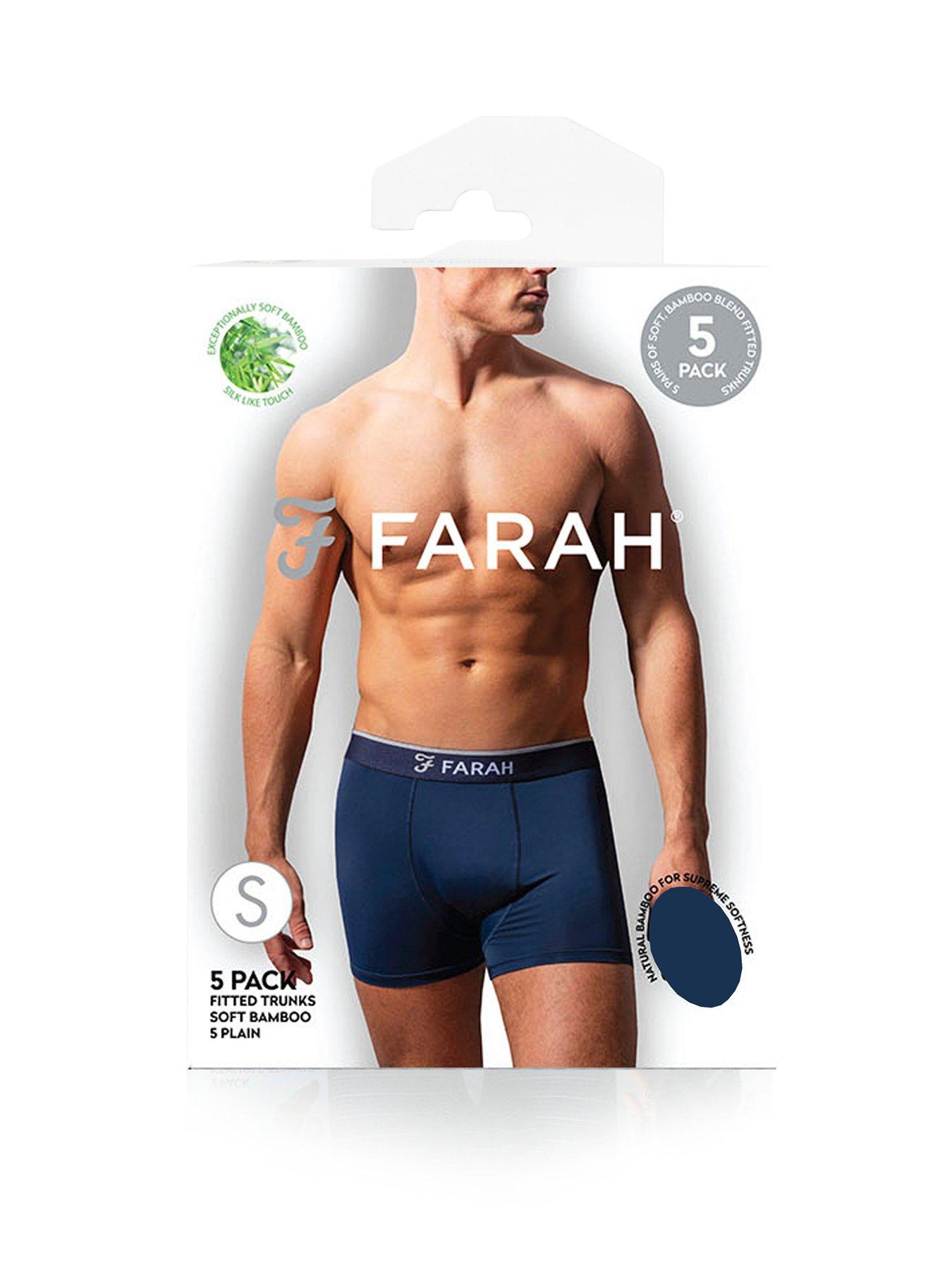 Image 2 of 3 of Farah Bamboo Trunks 5 Pack