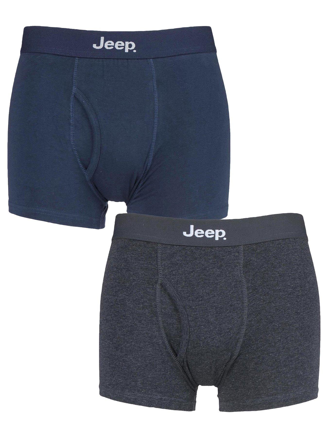 Image 1 of 3 of Jeep Plain Keyhole Trunks 2 Pack - Navy