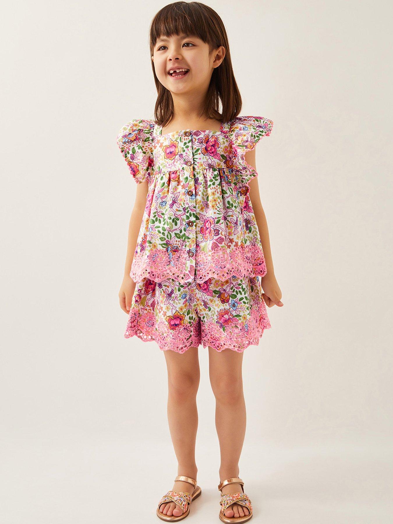 undefined Girls Heritage Print Set - Multi