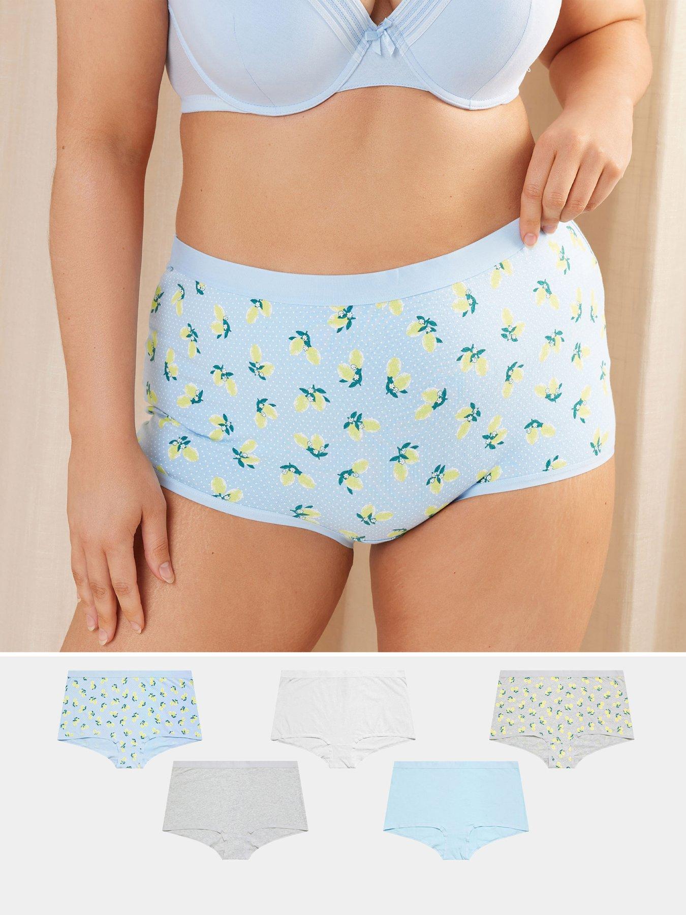 undefined Curve 5 Pack Lemon Stretch Shorts - Grey