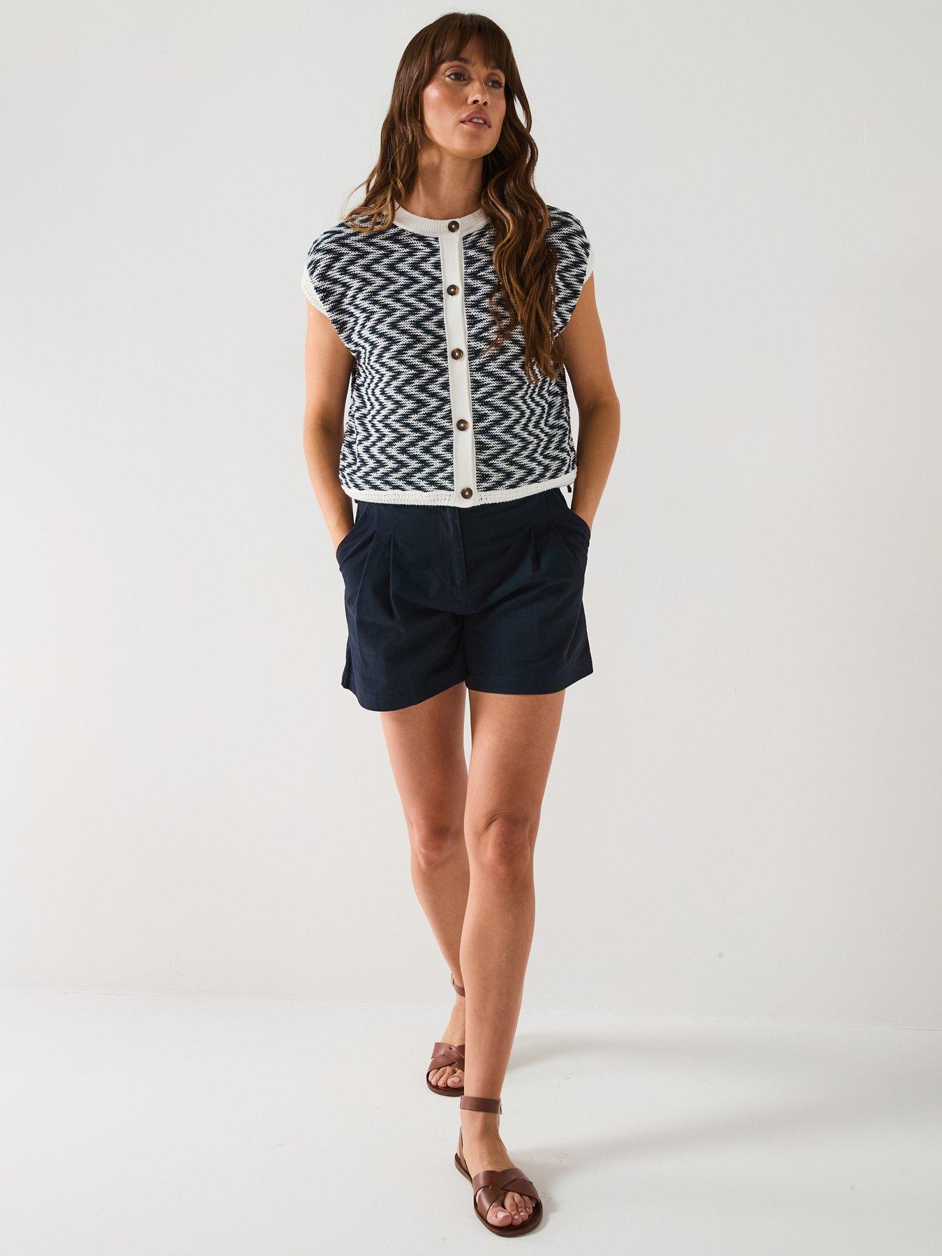 Olivia Knit Vest - Gray