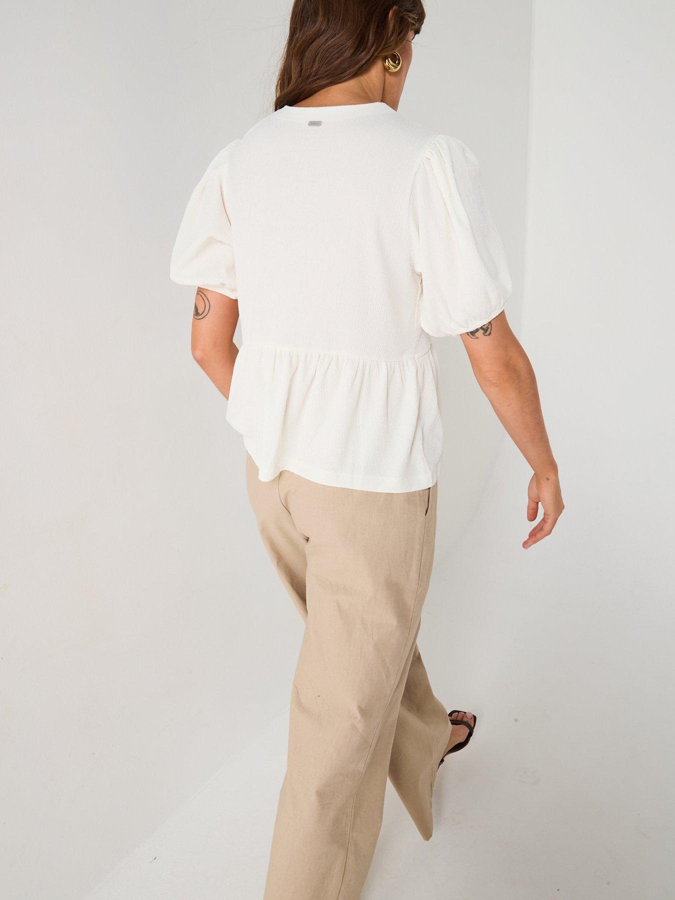 Image 6 of 6 of Barbour Louise Top - Cloud