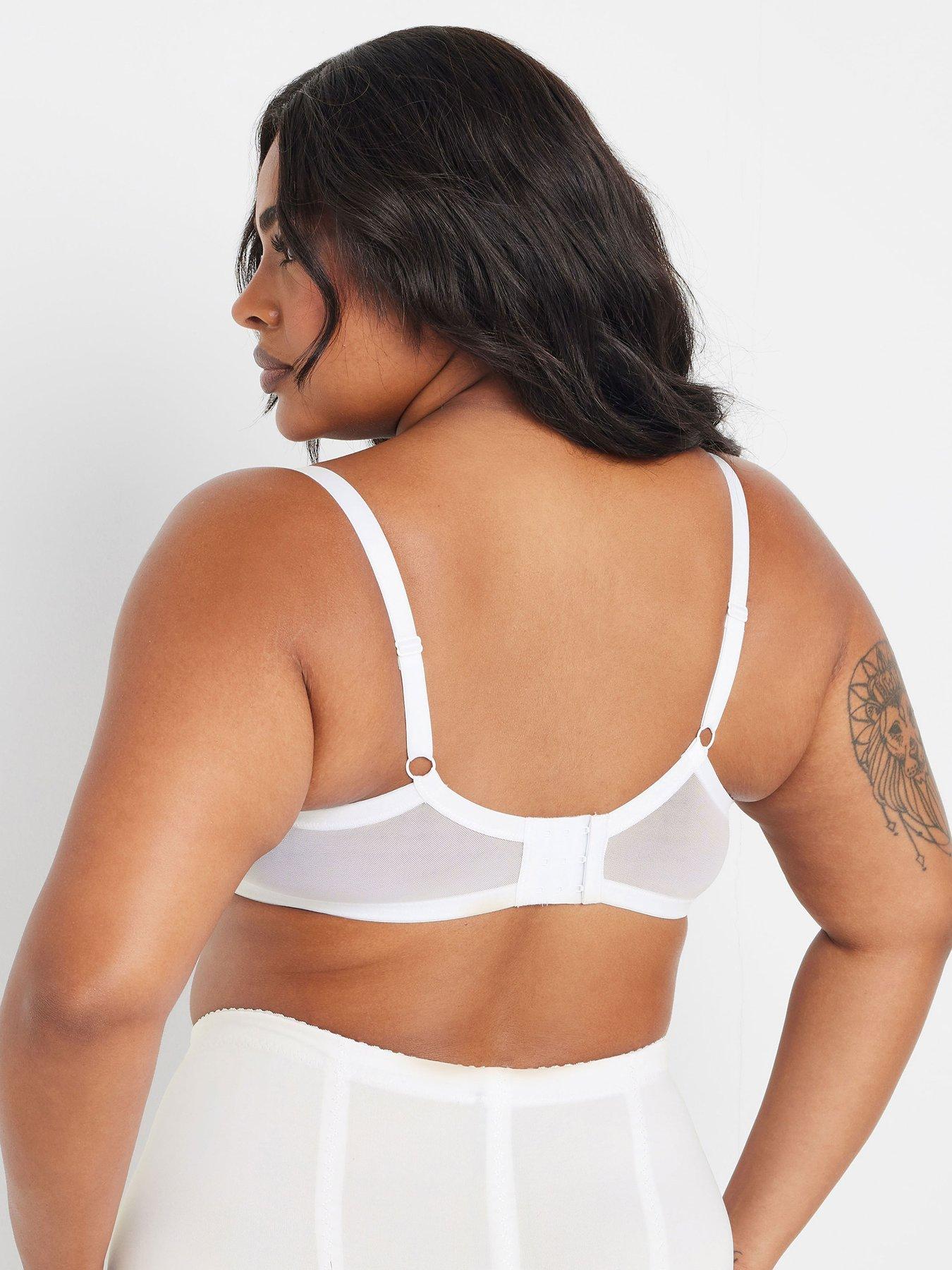Image 2 of 4 of Yours Curve 2 Pack Molly Underwired Bra