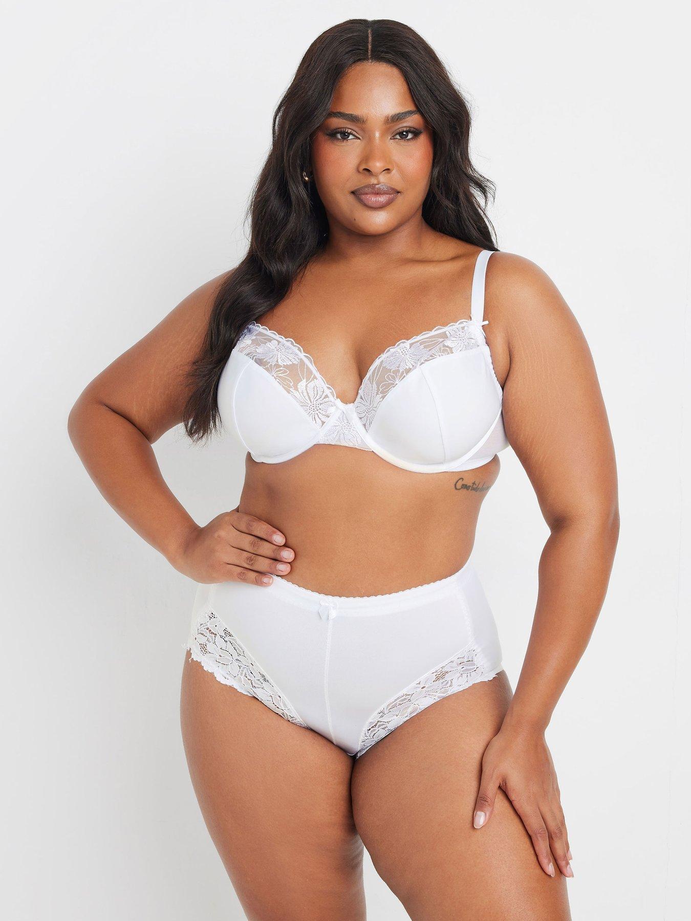 Image 3 of 4 of Yours Curve 2 Pack Molly Underwired Bra