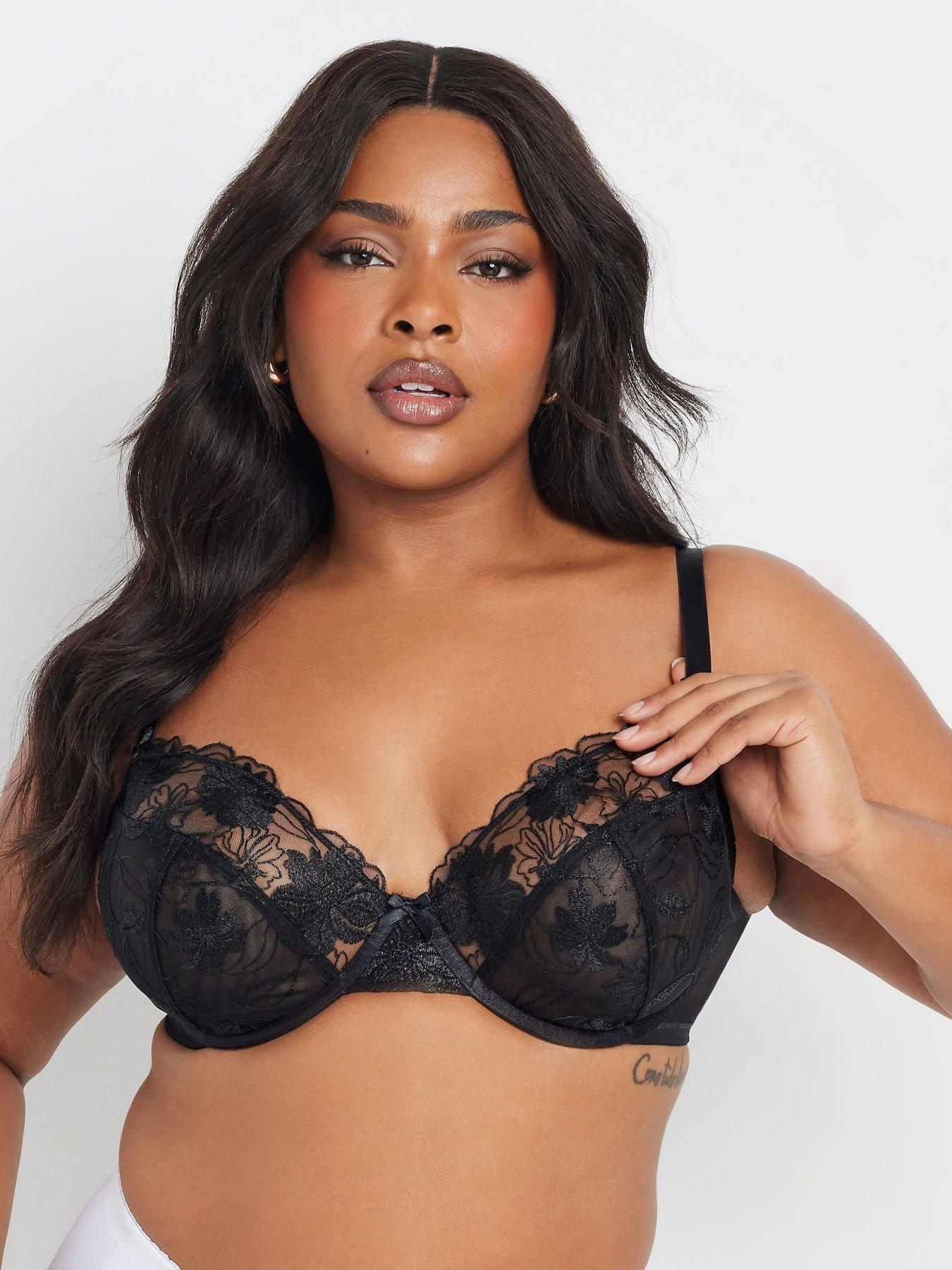 Image 4 of 4 of Yours Curve 2 Pack Molly Underwired Bra