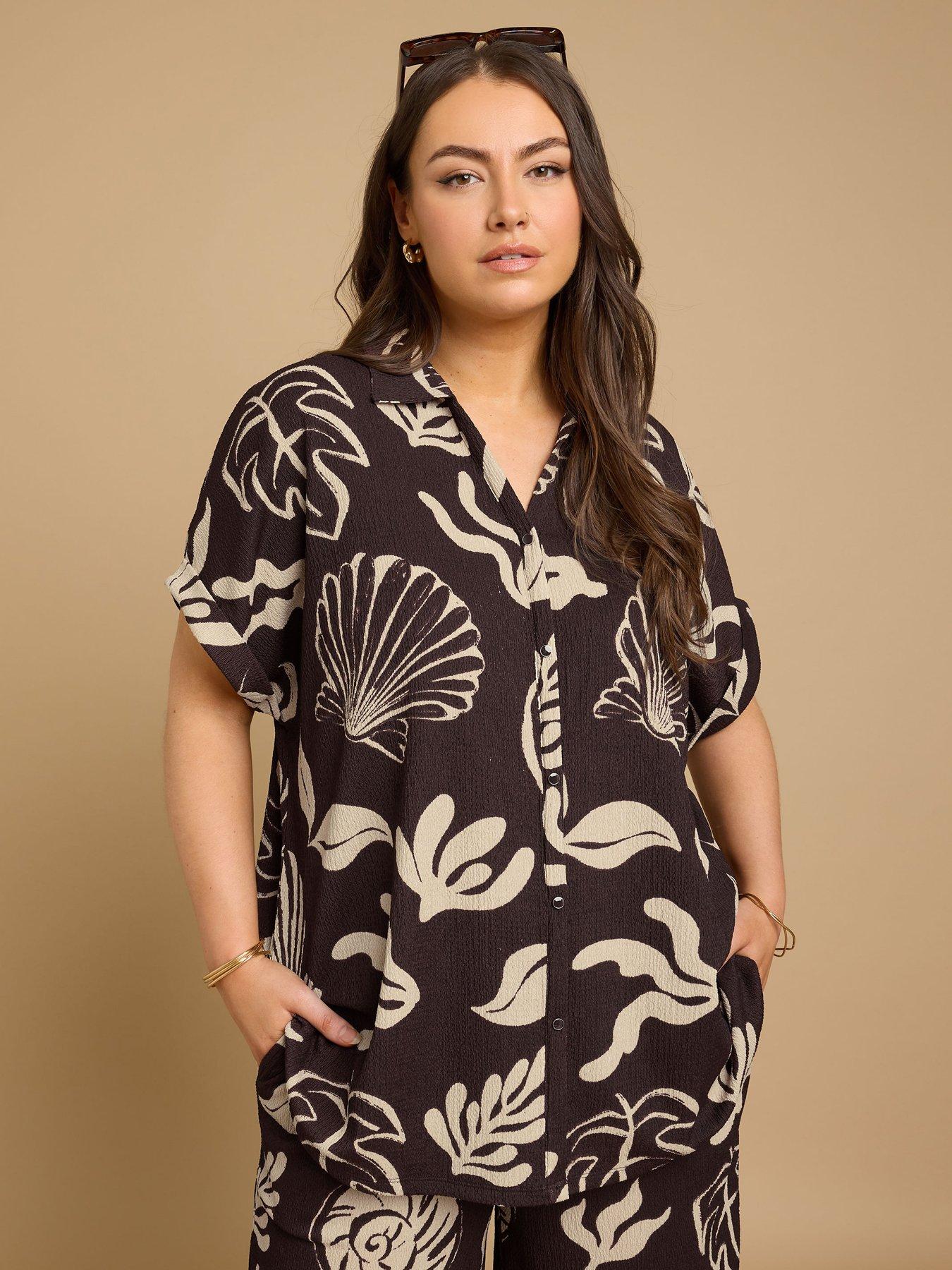 undefined Curve Grown On Boxy Shirt