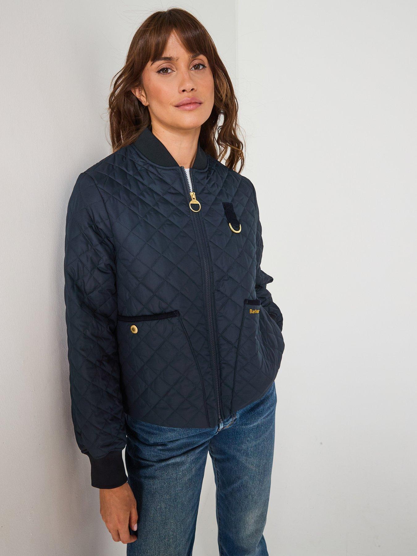 Barbour Reyna Quilt - Navy | Very