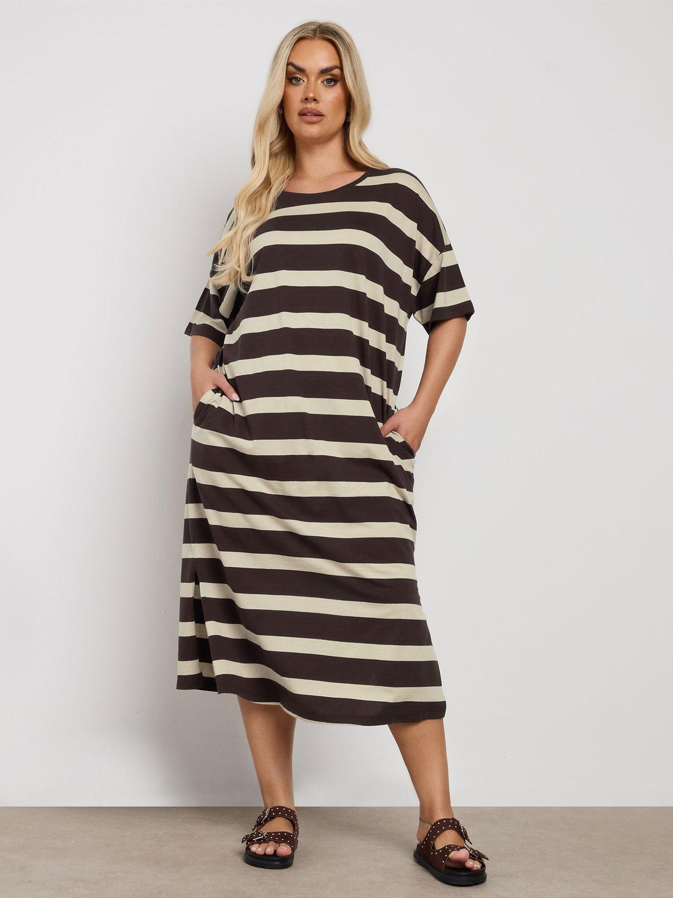 undefined Curve Drop Shoulder Throw On Dress