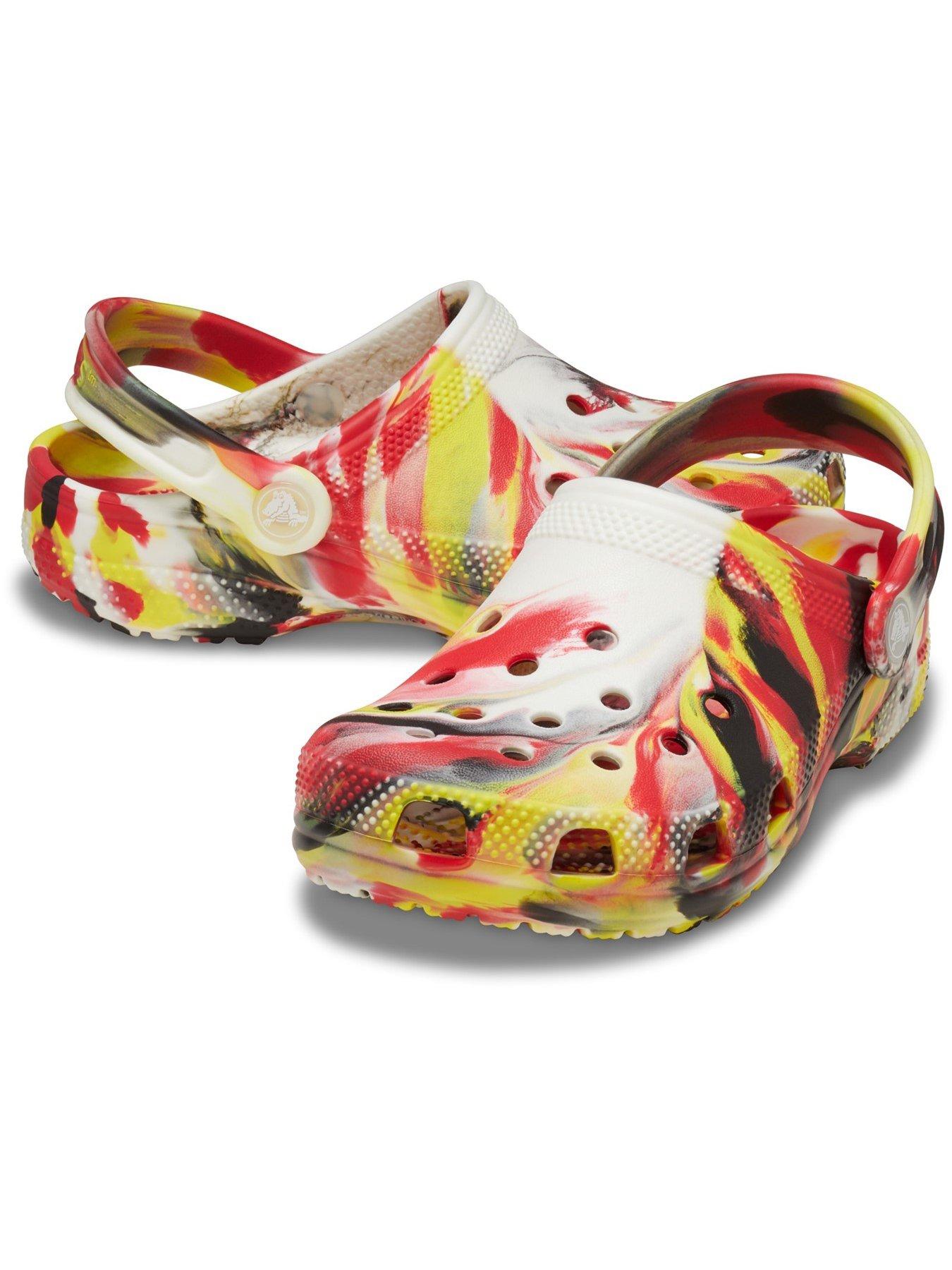 Image 6 of 6 of Crocs Classic Marbled Kids