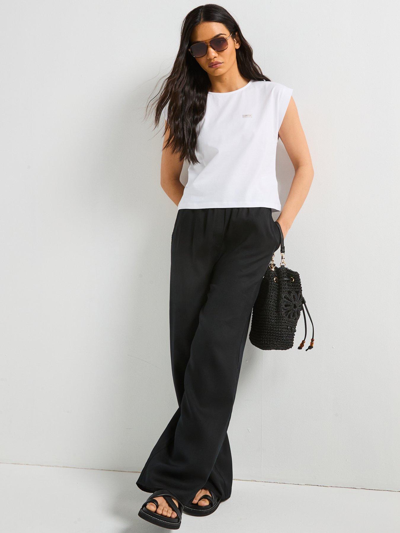Image 3 of 5 of Barbour International Clara Trousers - Black