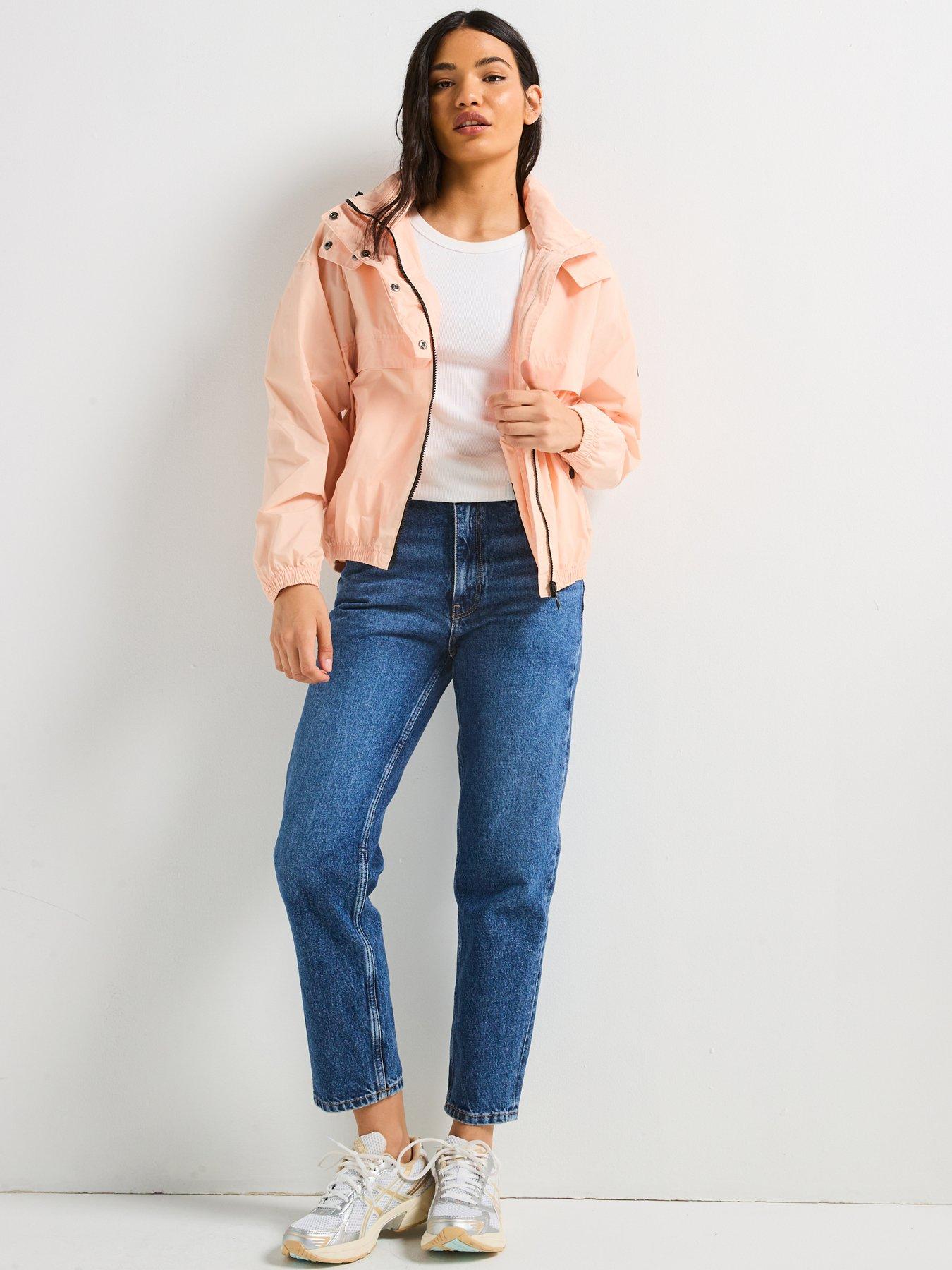 Image 3 of 6 of Barbour International Lolita Showerproof Jacket - Orange
