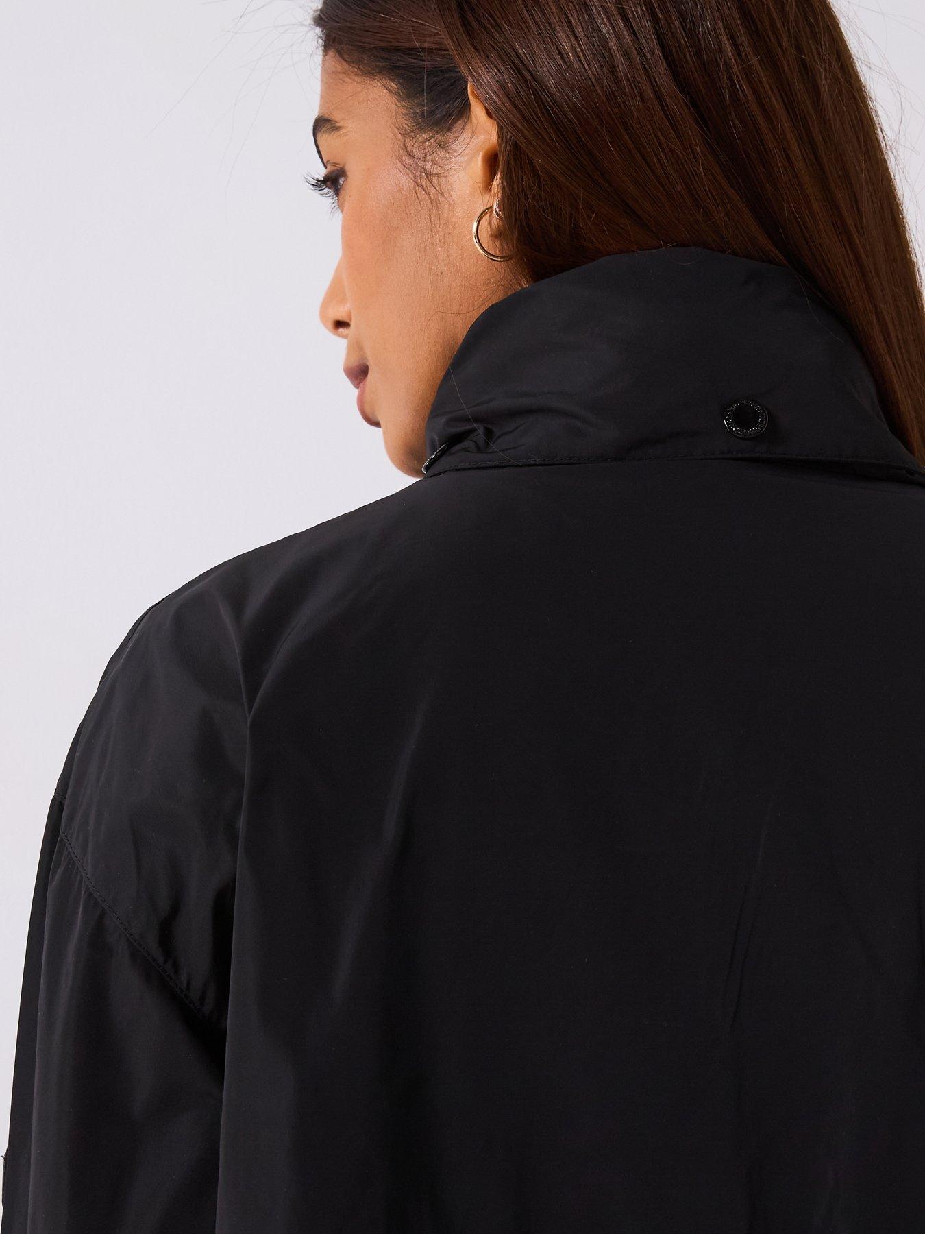 Image 5 of 6 of Barbour International Roxanna Showerproof Jacket - Black