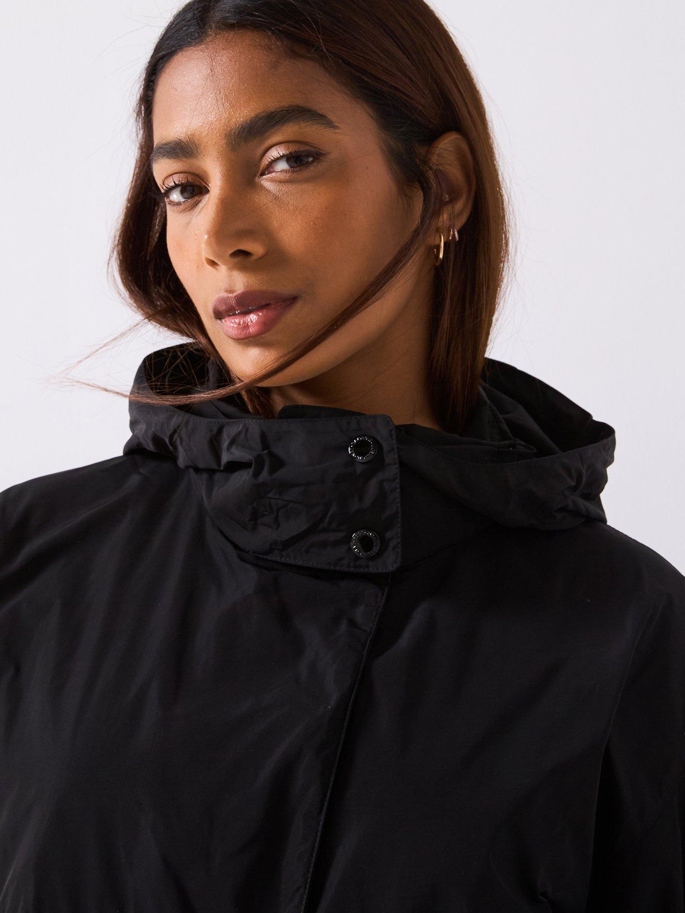 Image 6 of 6 of Barbour International Roxanna Showerproof Jacket - Black