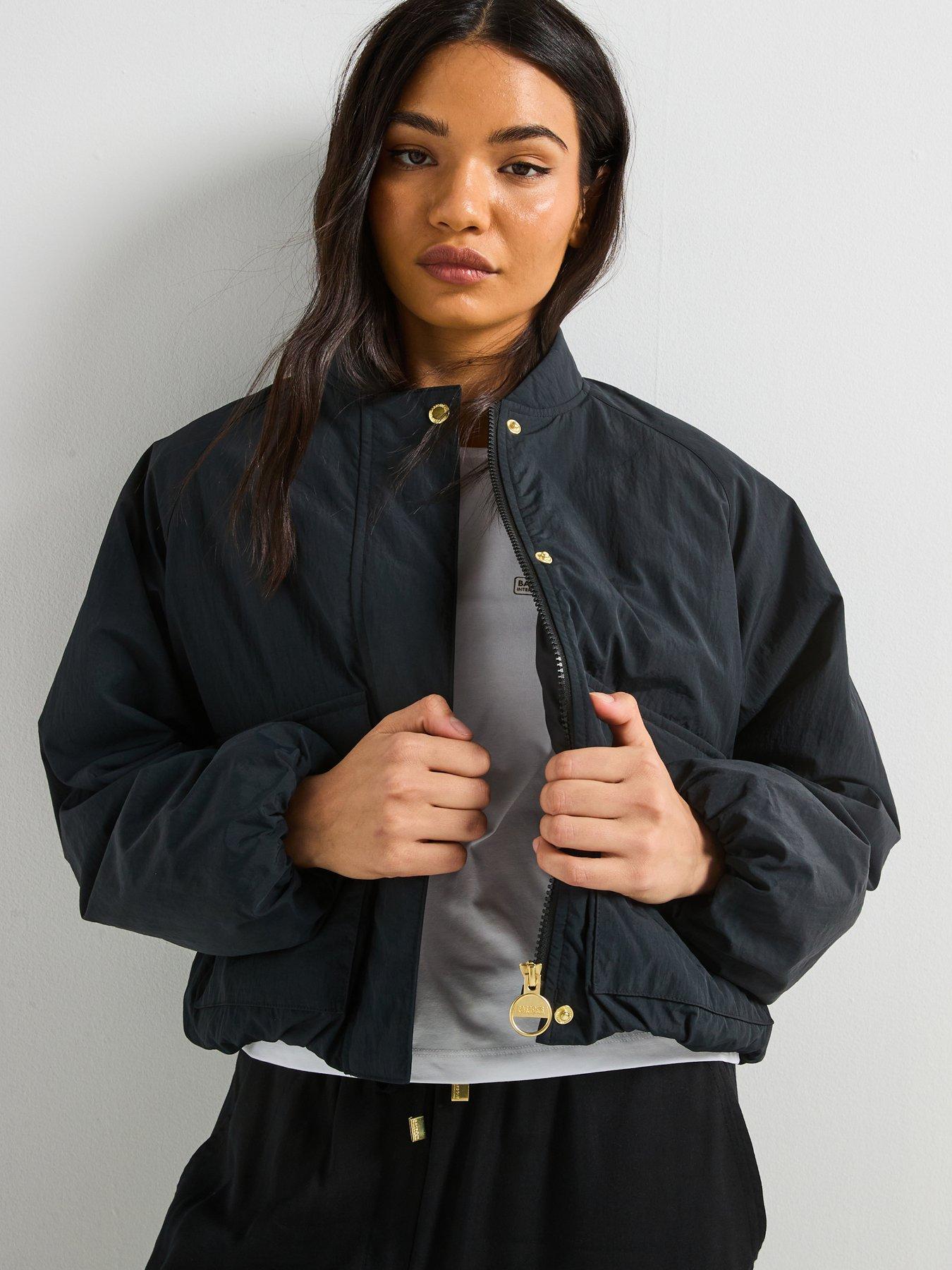 Barbour International: Costello Bomber Casual Jacket - Black