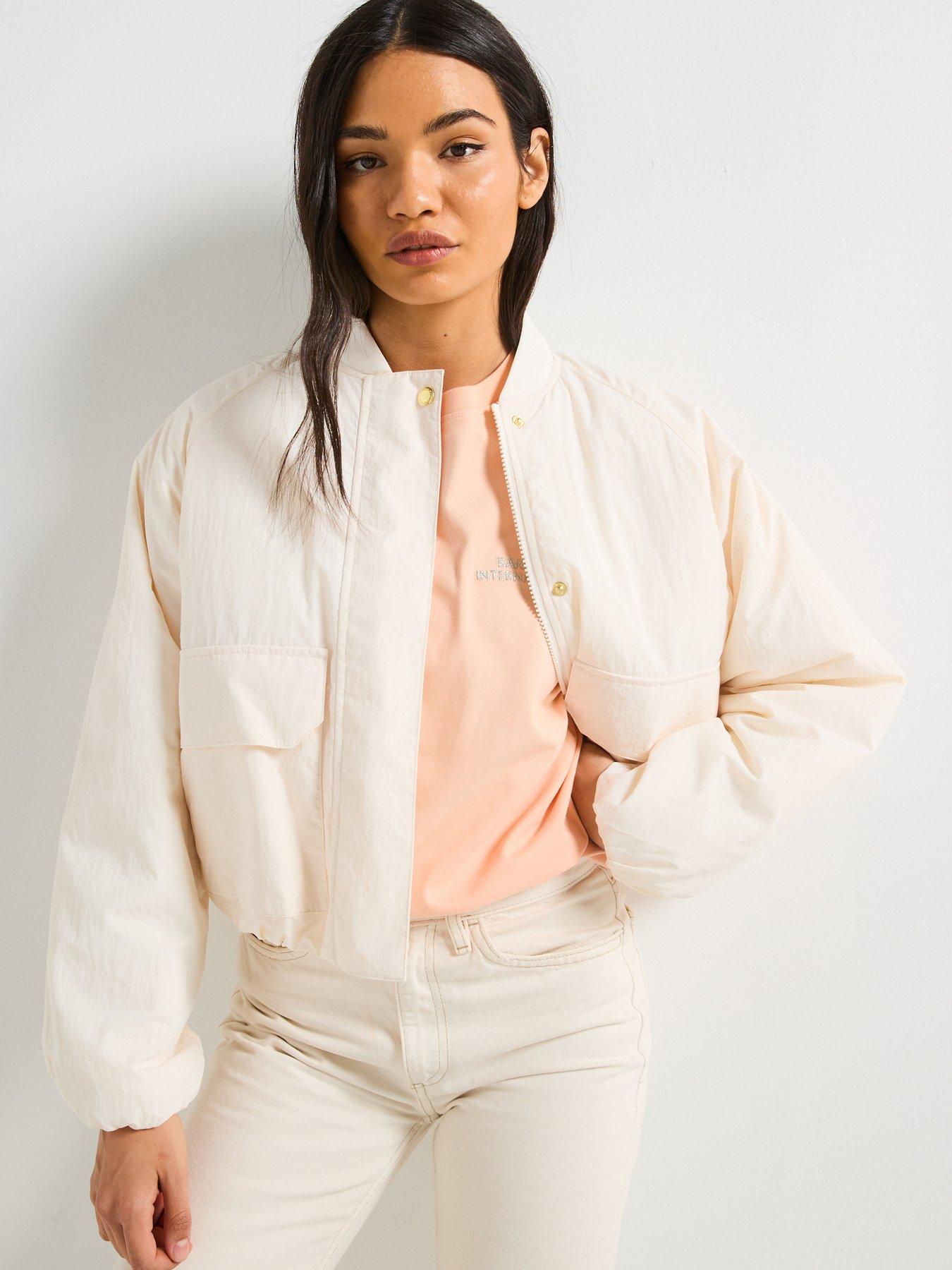 Barbour International Costello Bomber Casual Jacket - Beige