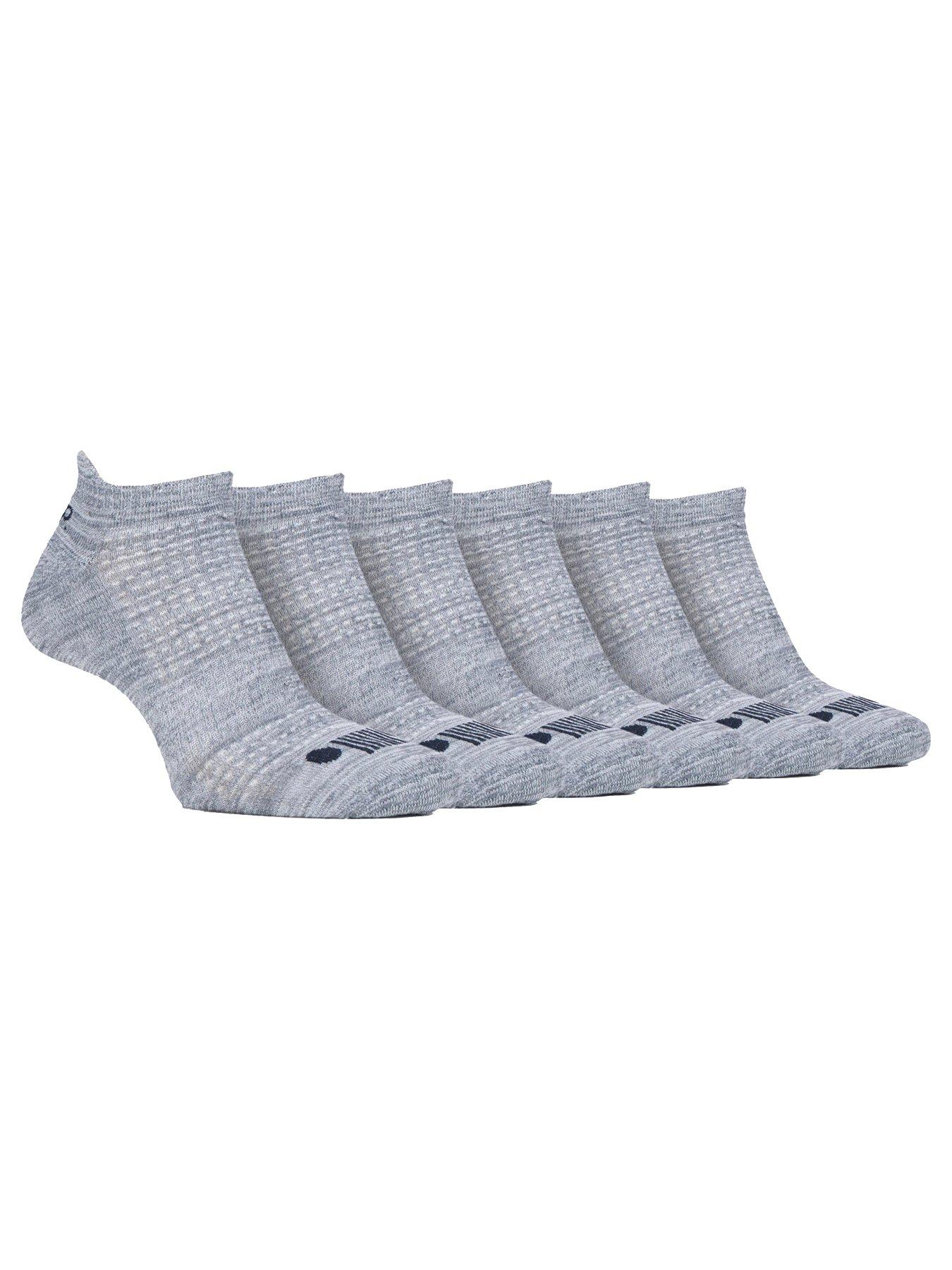 undefined Jeep Performance Trainer Socks 6 Pack - Grey
