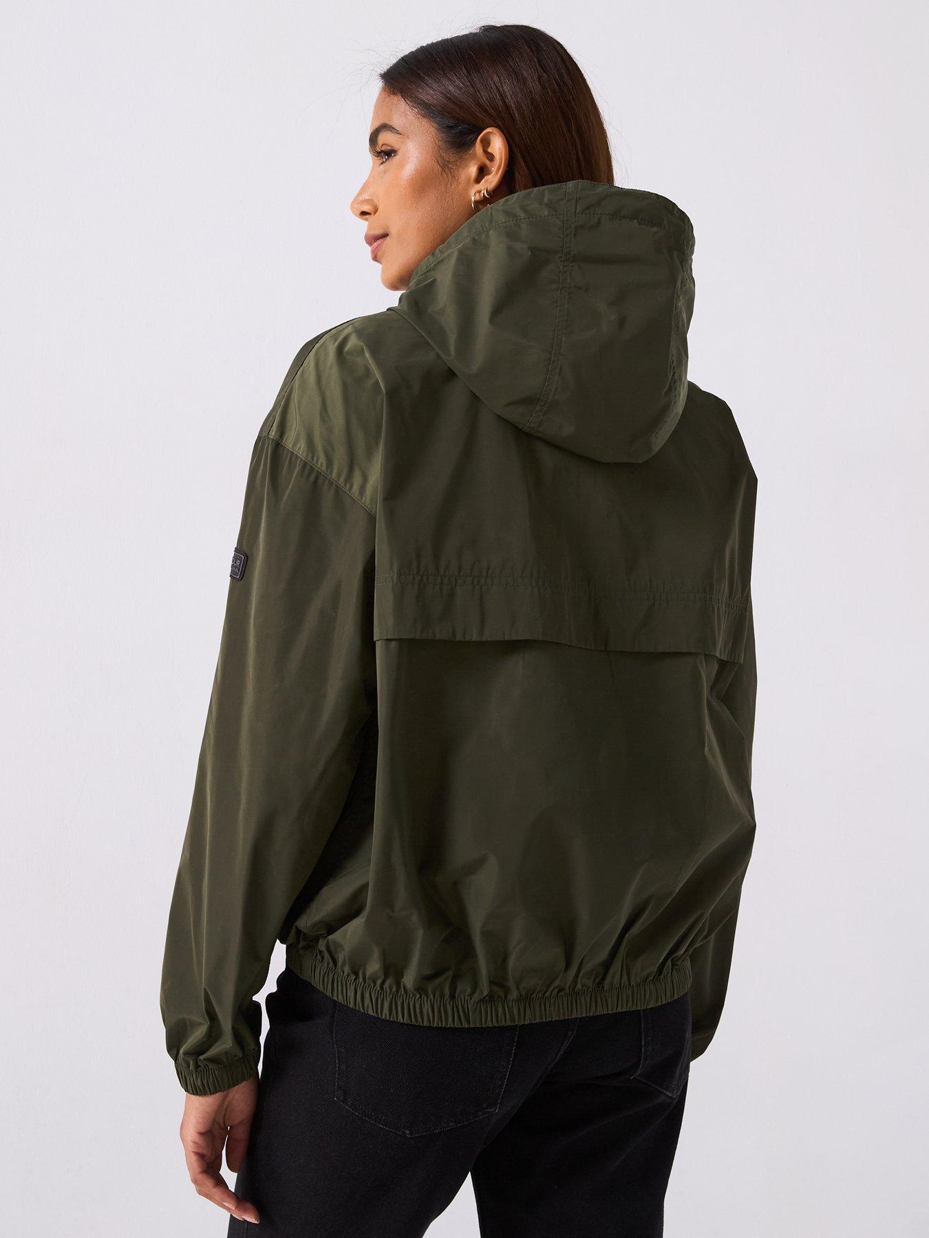 Barbour International Lolita Showerproof Jacket Green Very