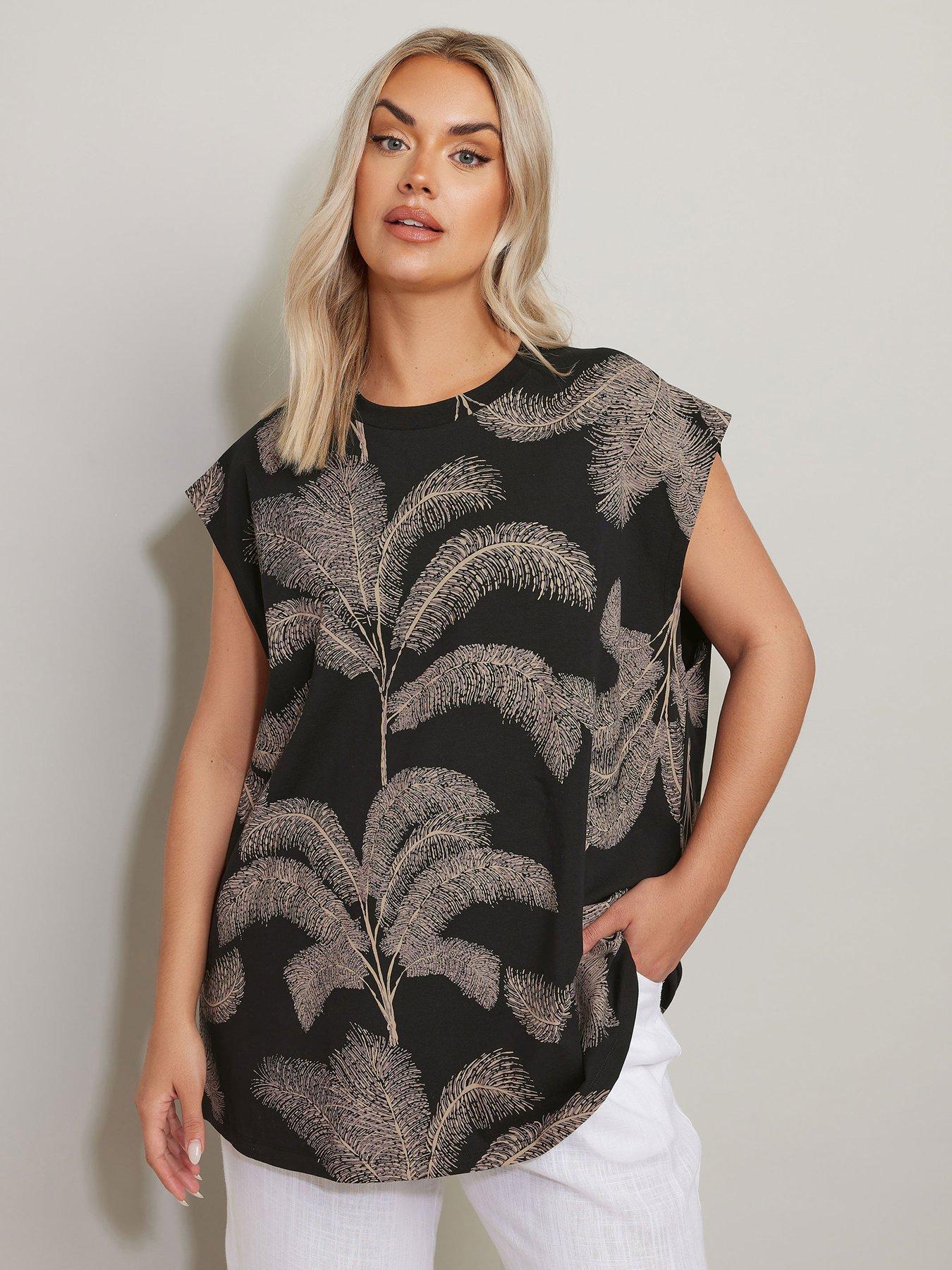 undefined Curve Oversized Boxy Vest - Black