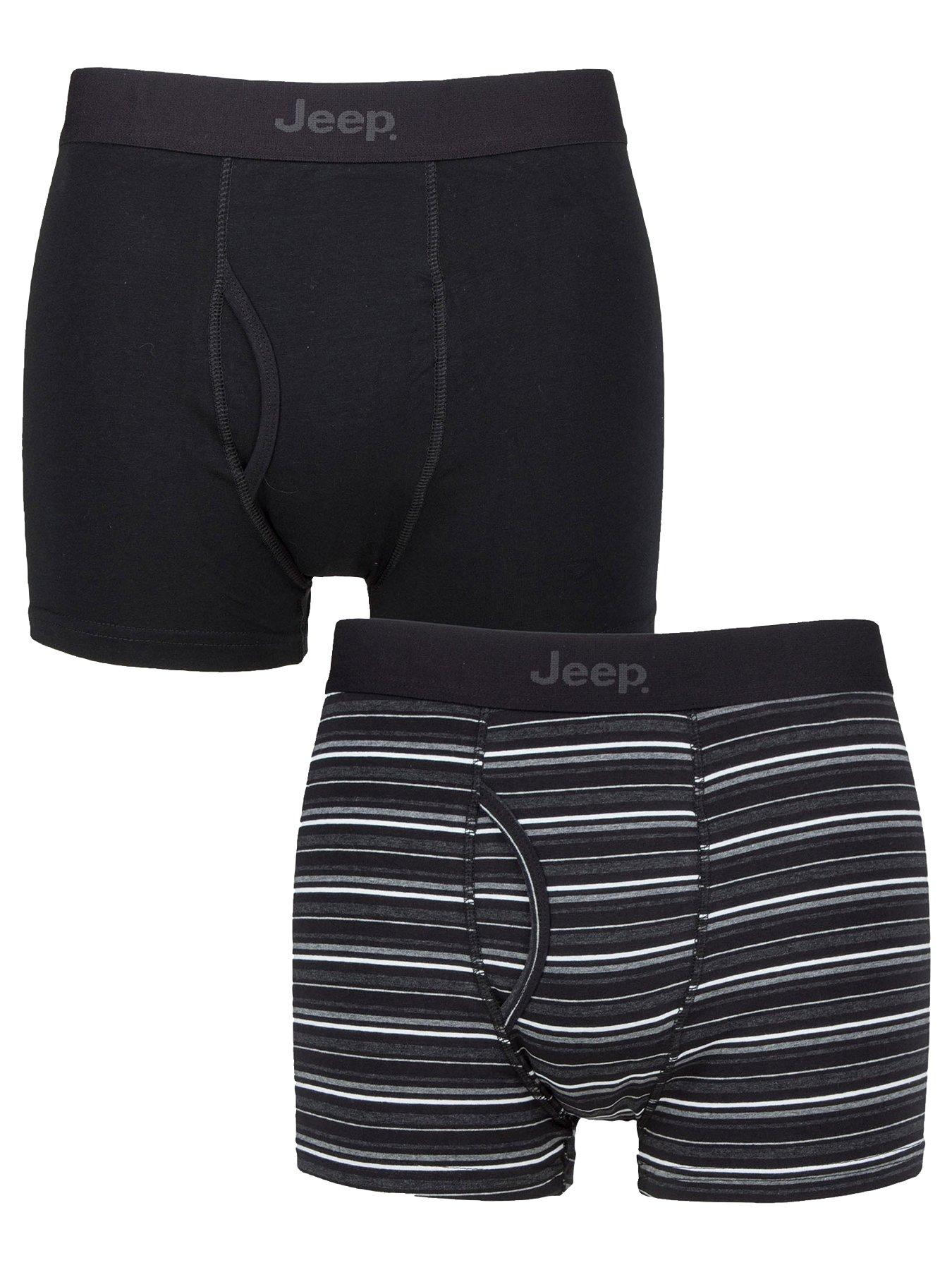 Image 1 of 3 of Jeep Stripe Trunks 2 Pack - Black