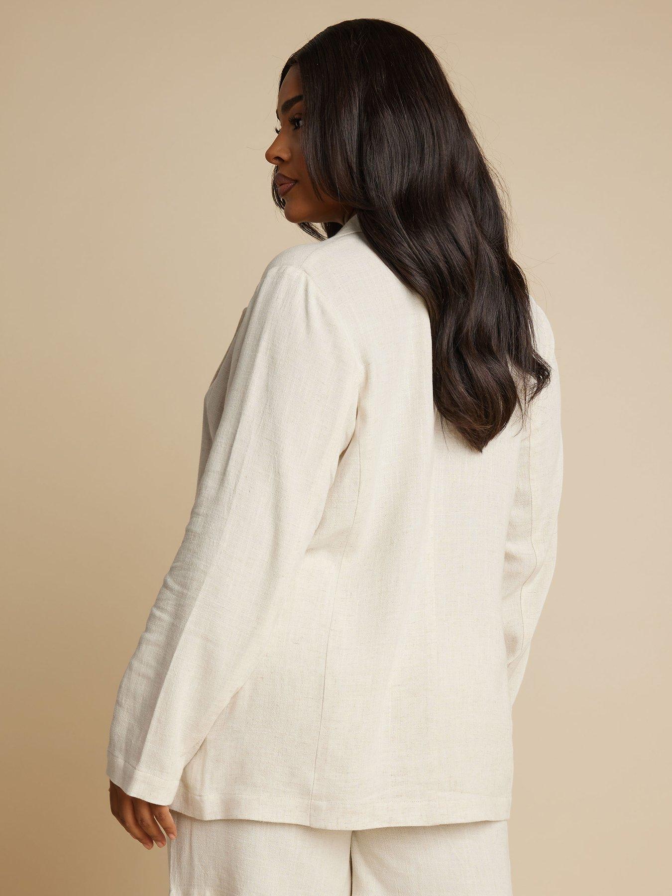 Image 2 of 4 of Yours Curve Relaxed Unlined Blazer