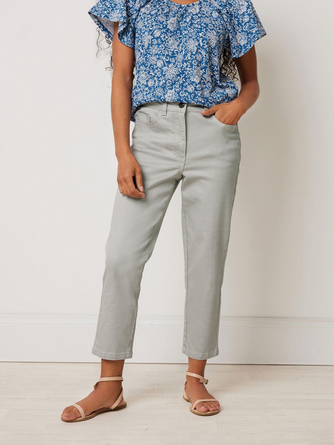 Image 1 of 4 of M&Co Petite Petite Crop Jean