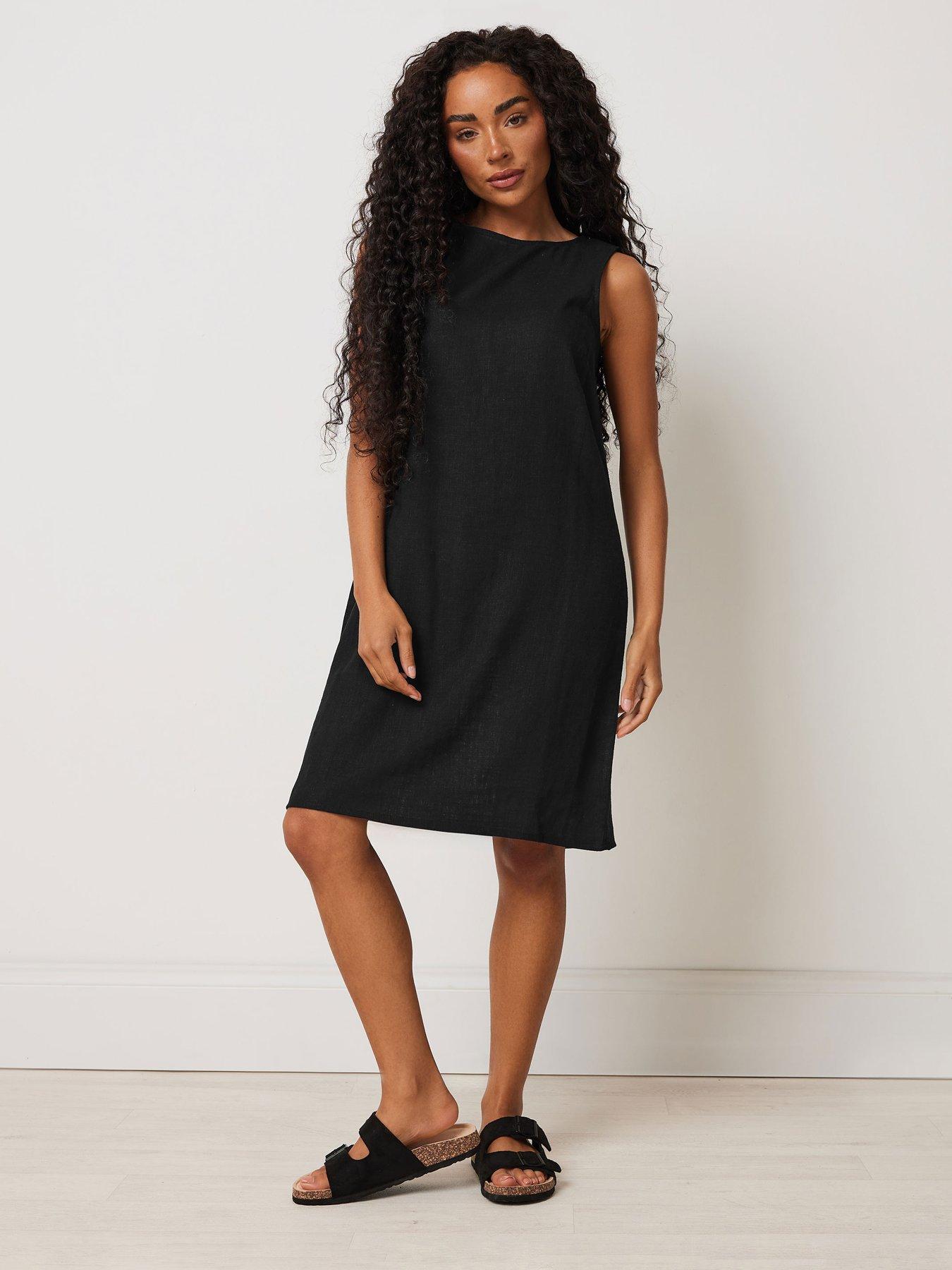 Image 3 of 4 of M&Co Petite Petite Shift Dress