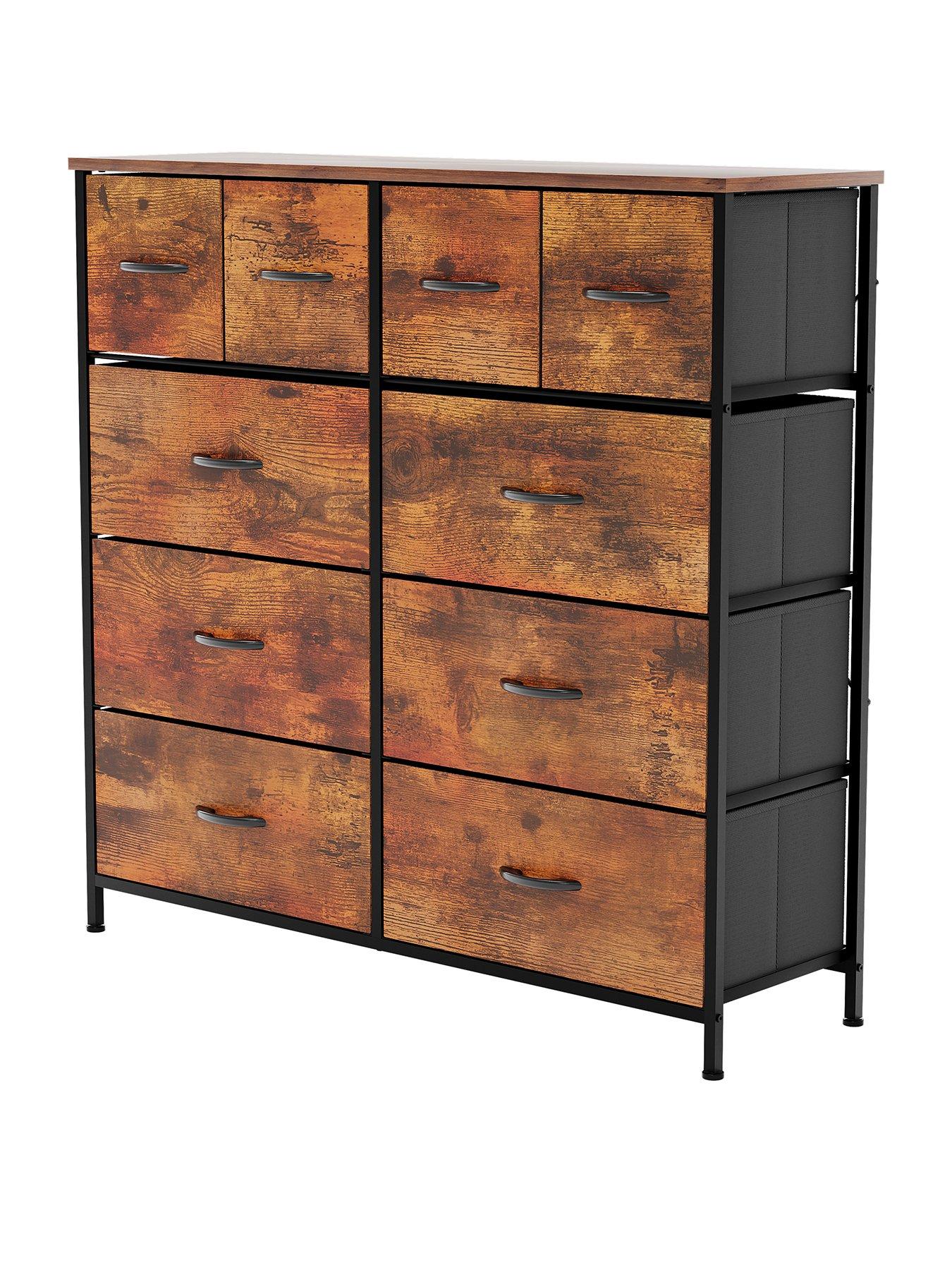 Image 2 of 6 of Vida Designs Chorley 10 Drawer Fabric Chest