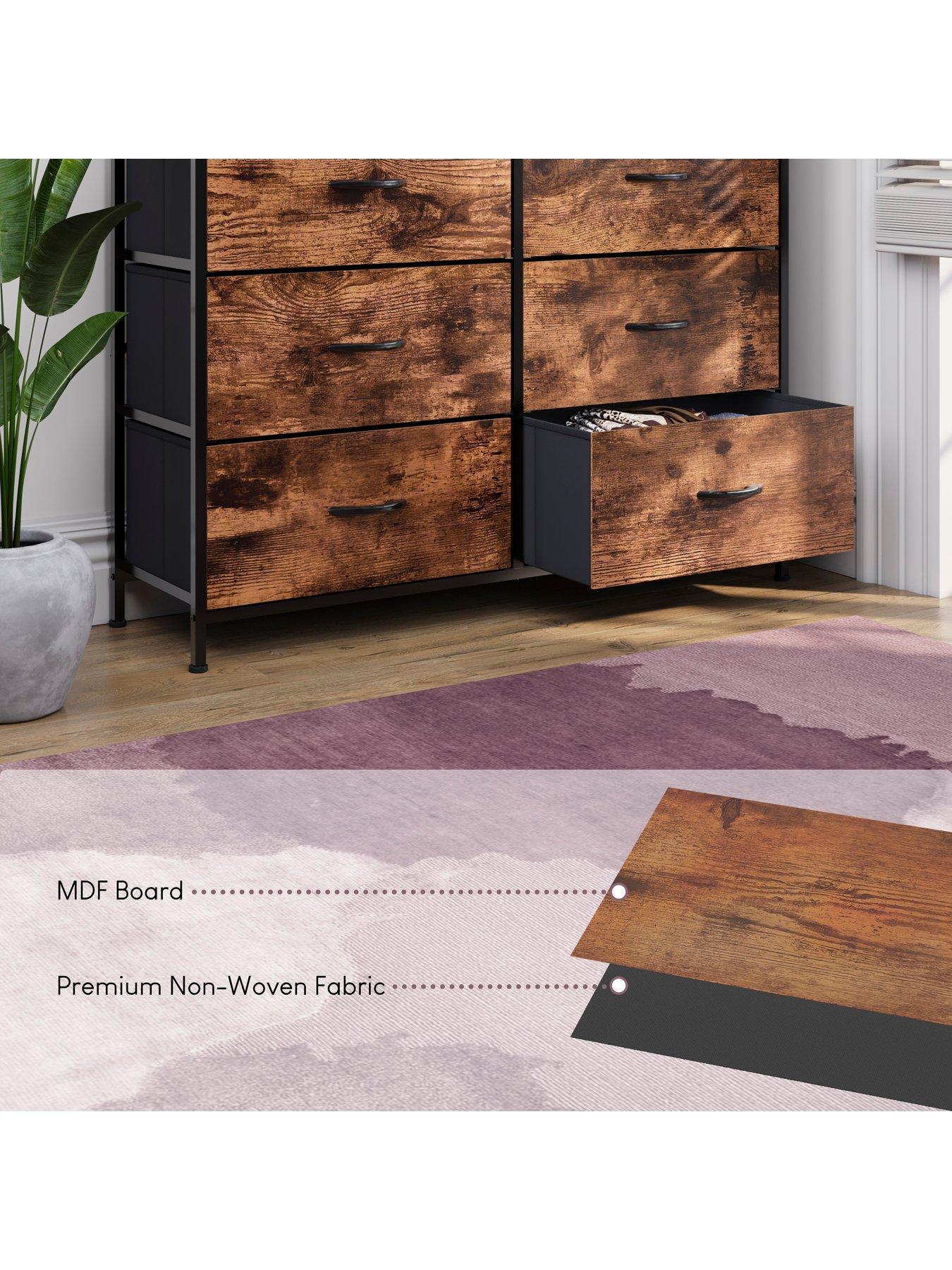 Image 4 of 6 of Vida Designs Chorley 10 Drawer Fabric Chest
