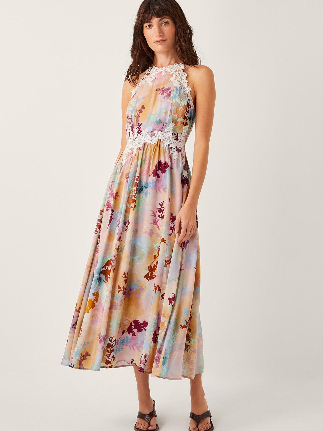 undefined Mia Sleeveless Dress - Multi