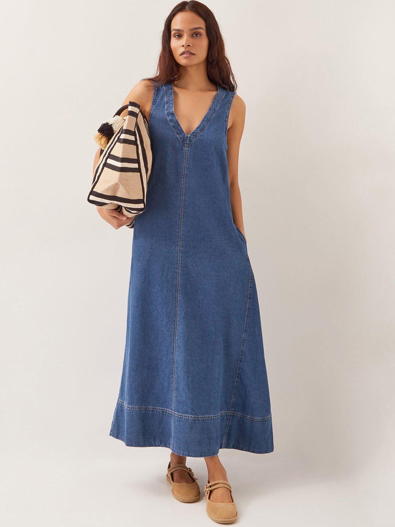 Tara Dress - Bluestone