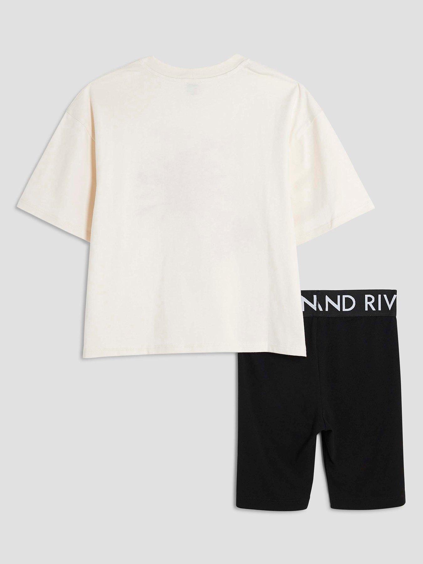 River Island - Robe chemise avec col - Indigo