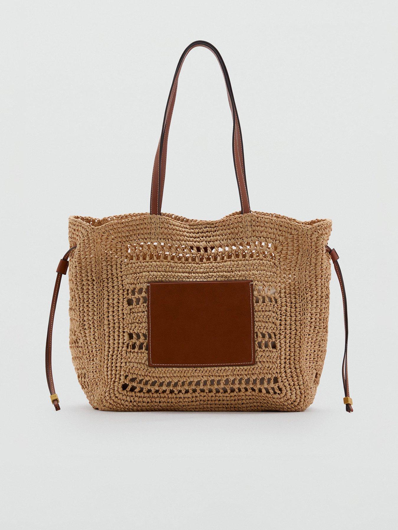 undefined Natural Fibre Shopper Bag