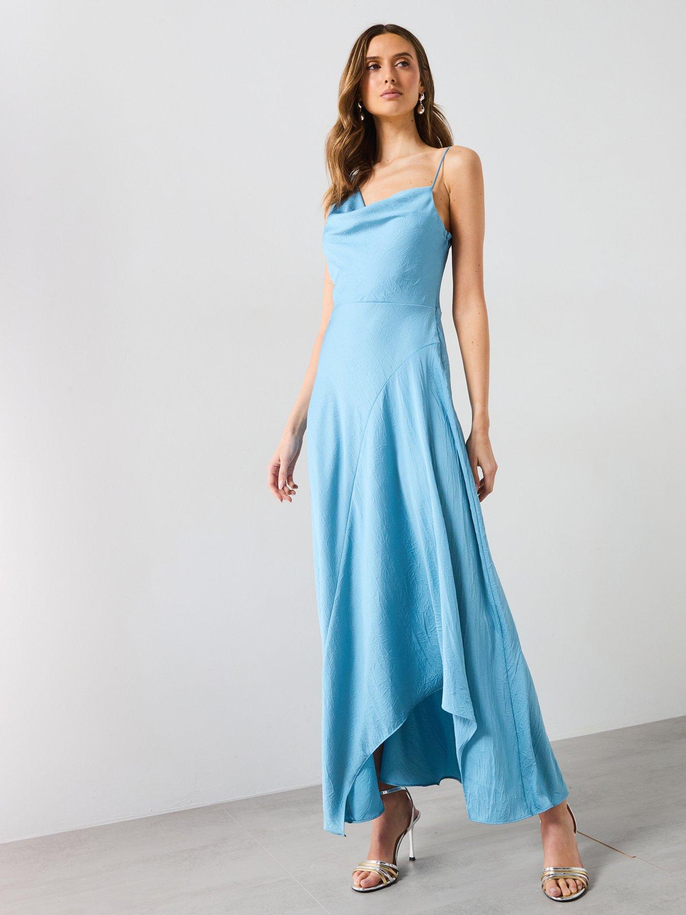 undefined Asymmetrical Creased-effect Dress