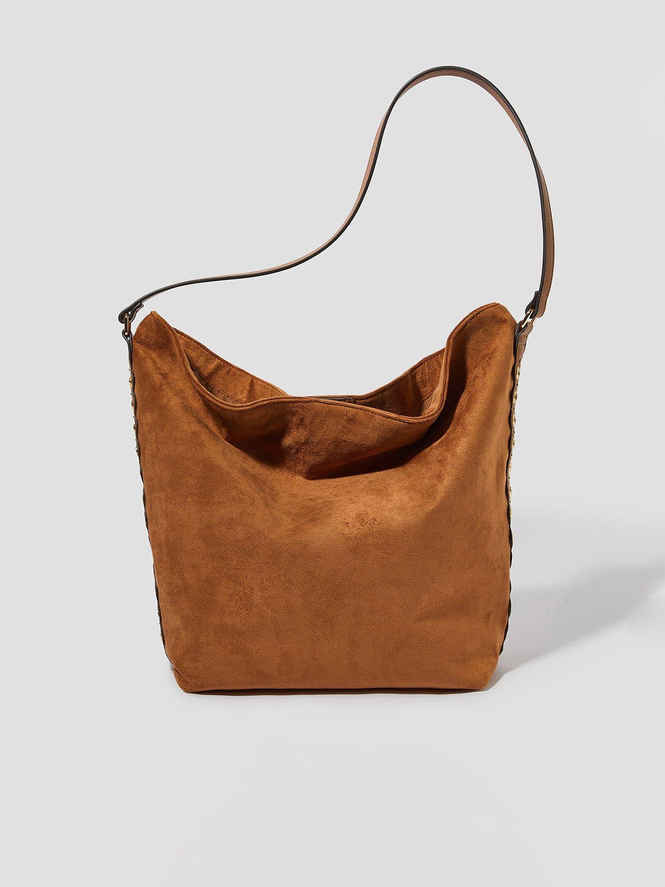 undefined Tori Hobo Bag - Tan