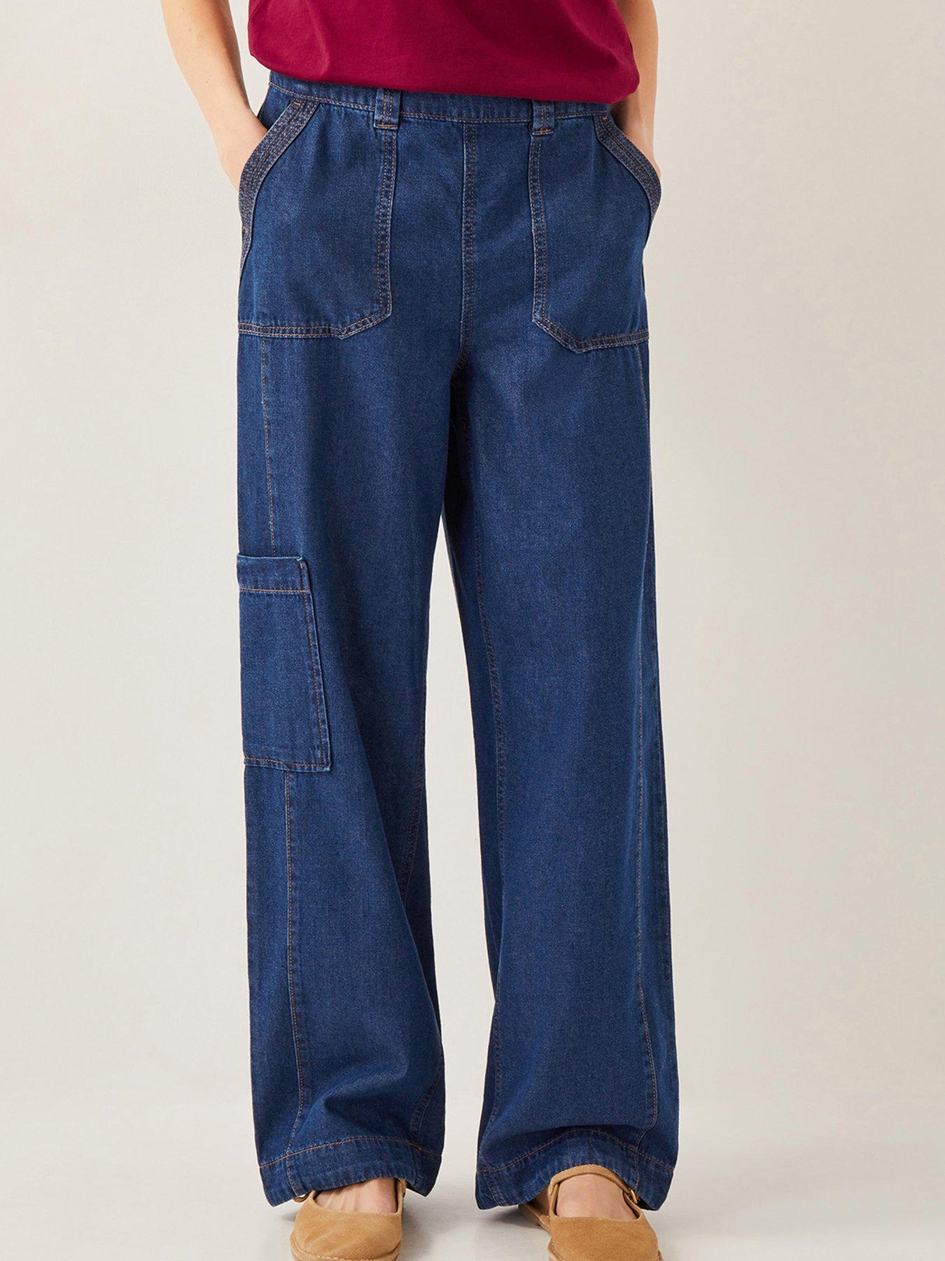 undefined Harper Utility Jean - Blue