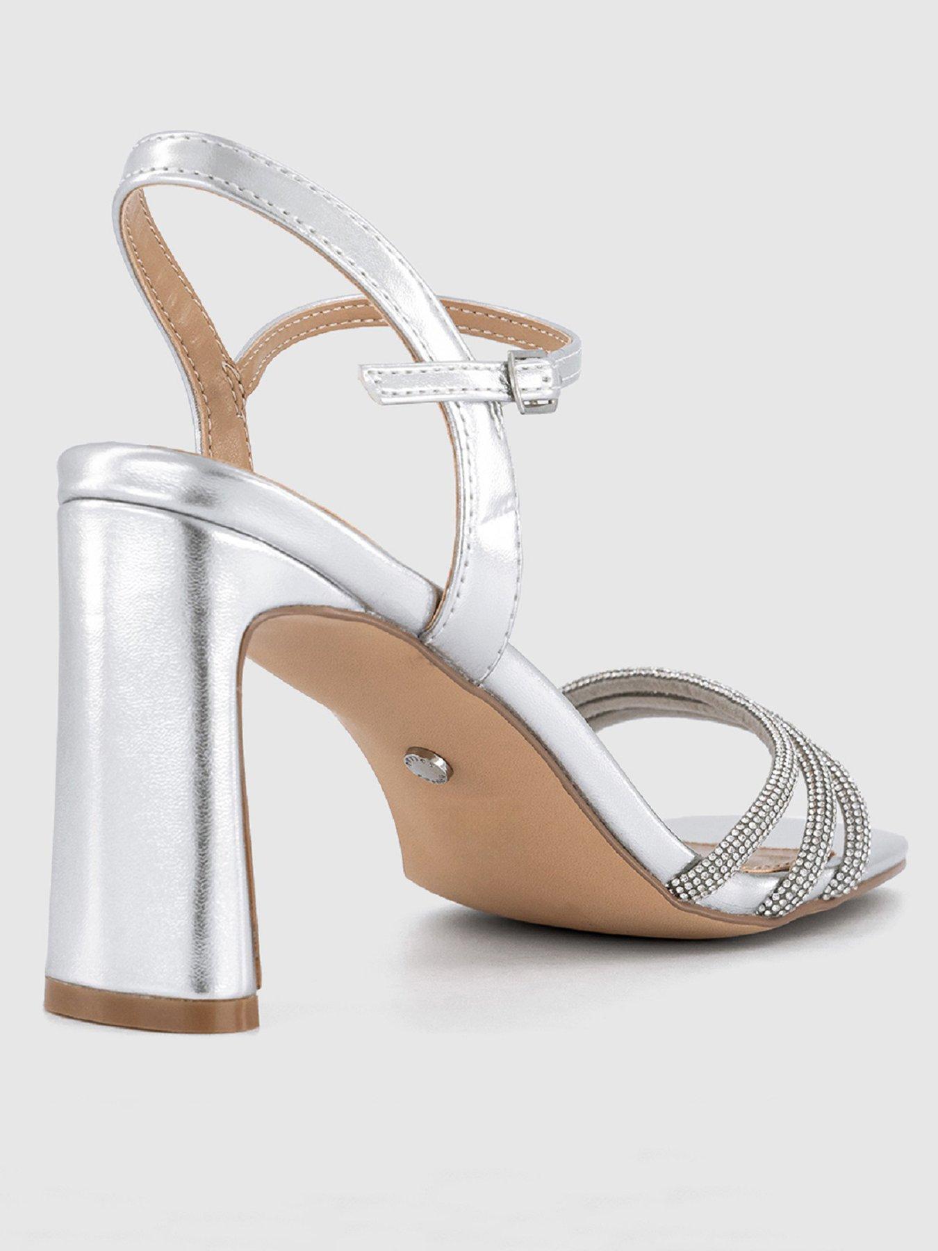 Sandals High Heels At The Office OFFICE Honey Glitzy Strappy Heels