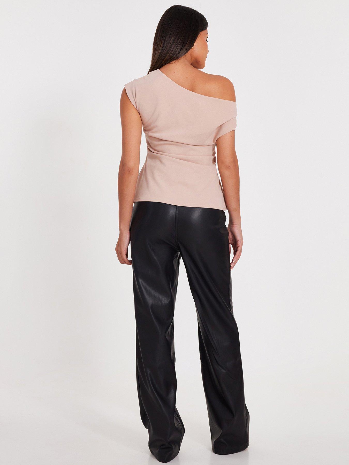 Image 2 of 6 of Quiz Stone Drape Neck Top