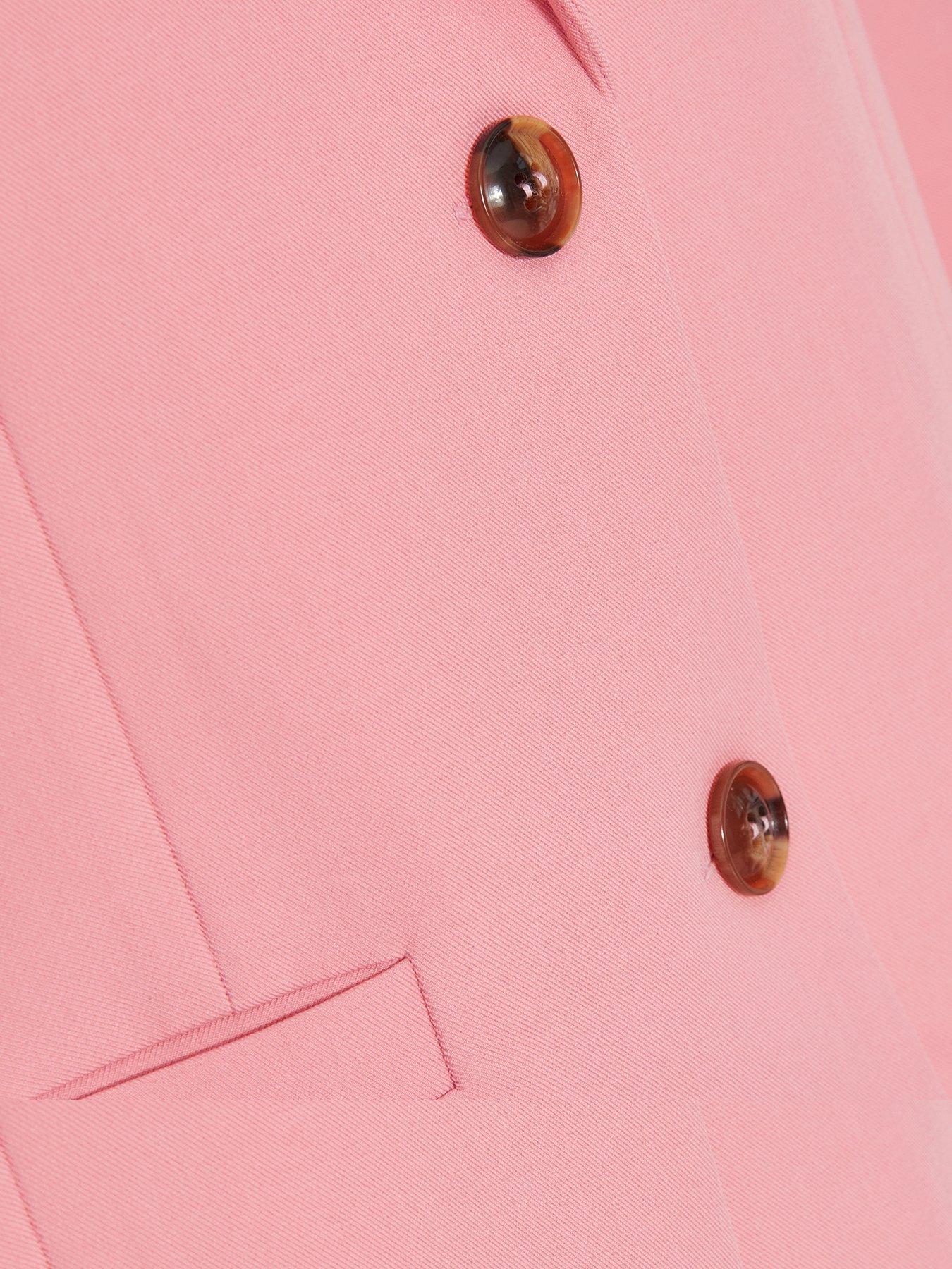 Image 6 of 6 of Quiz Coral Woven Blazer