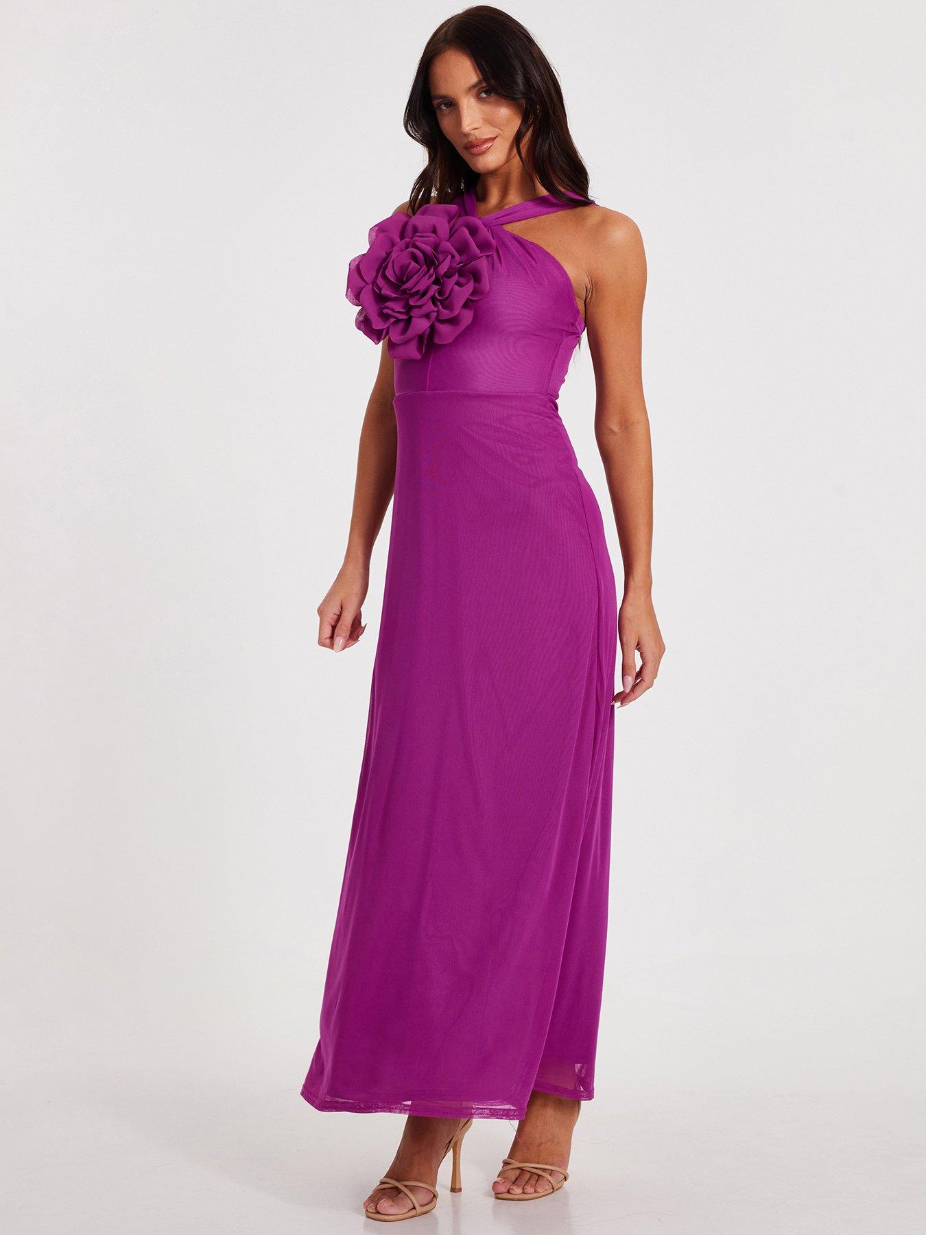 sachin and babi light blue dress Frank Lyman 239016 Magenta Pink Bardot Neck Evening Dress  Dotique