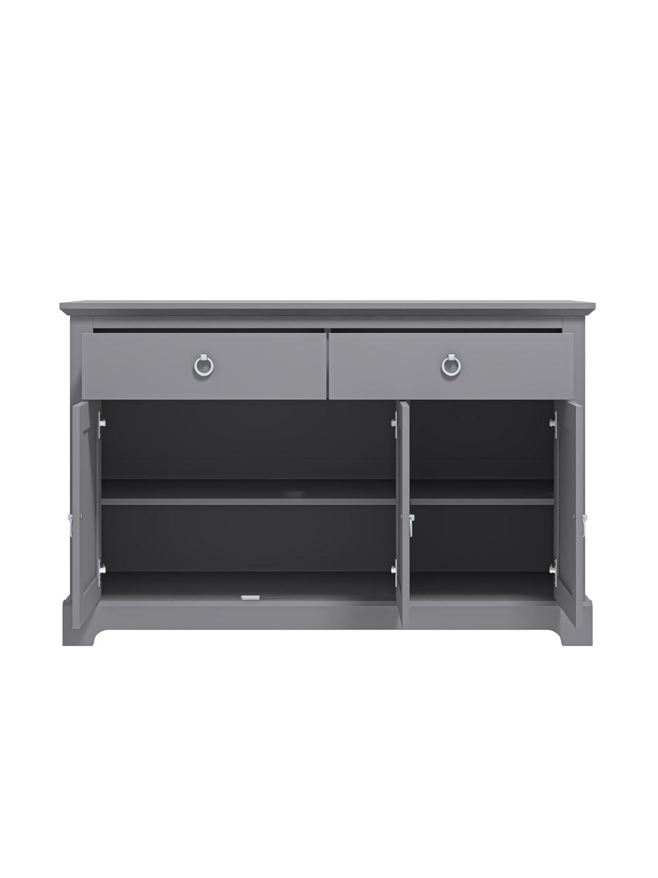 Image 4 of 7 of GFW Honiton 3 Door 2 Drawer Sideboard
