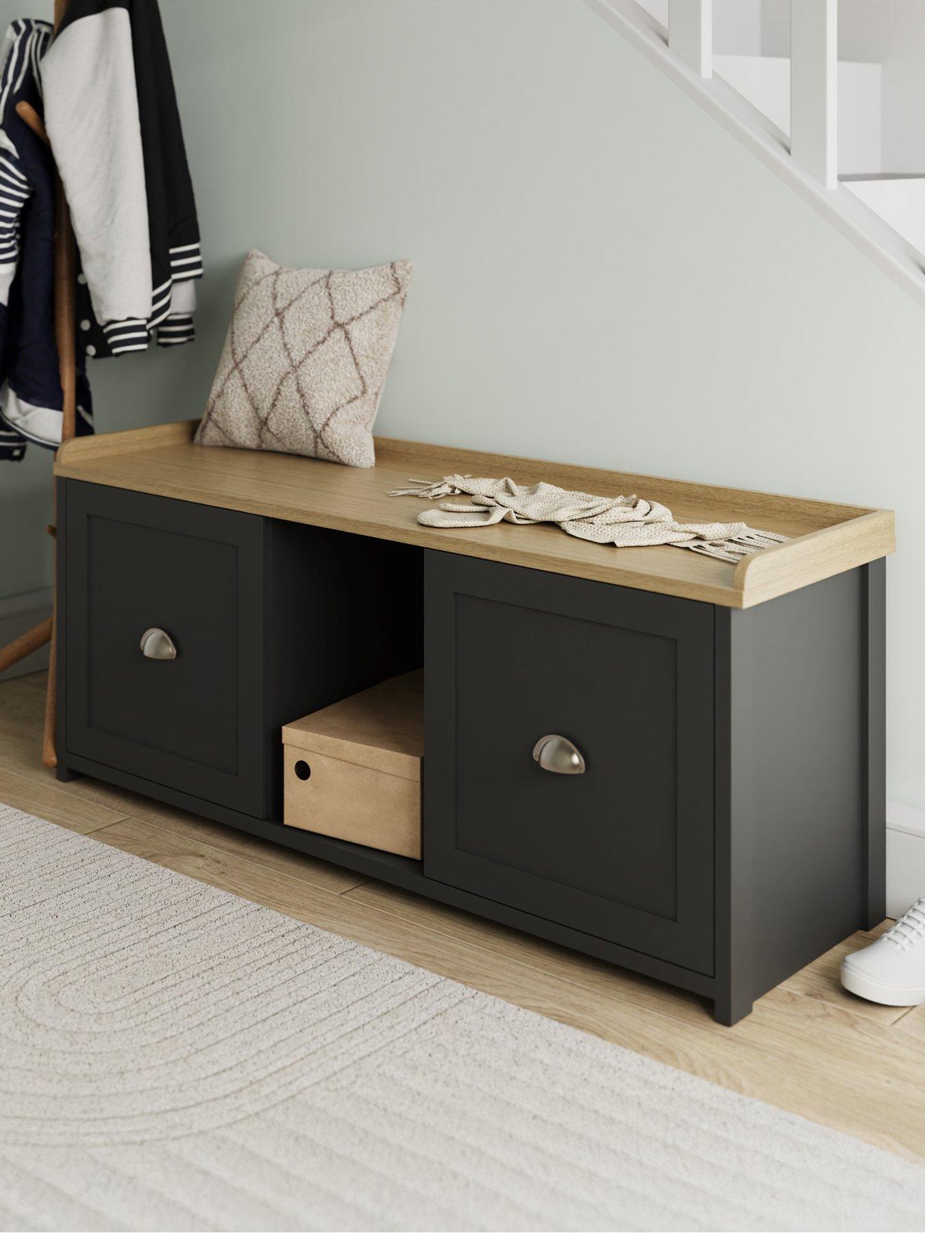 undefined Lancaster 2 Door Shoe Bench