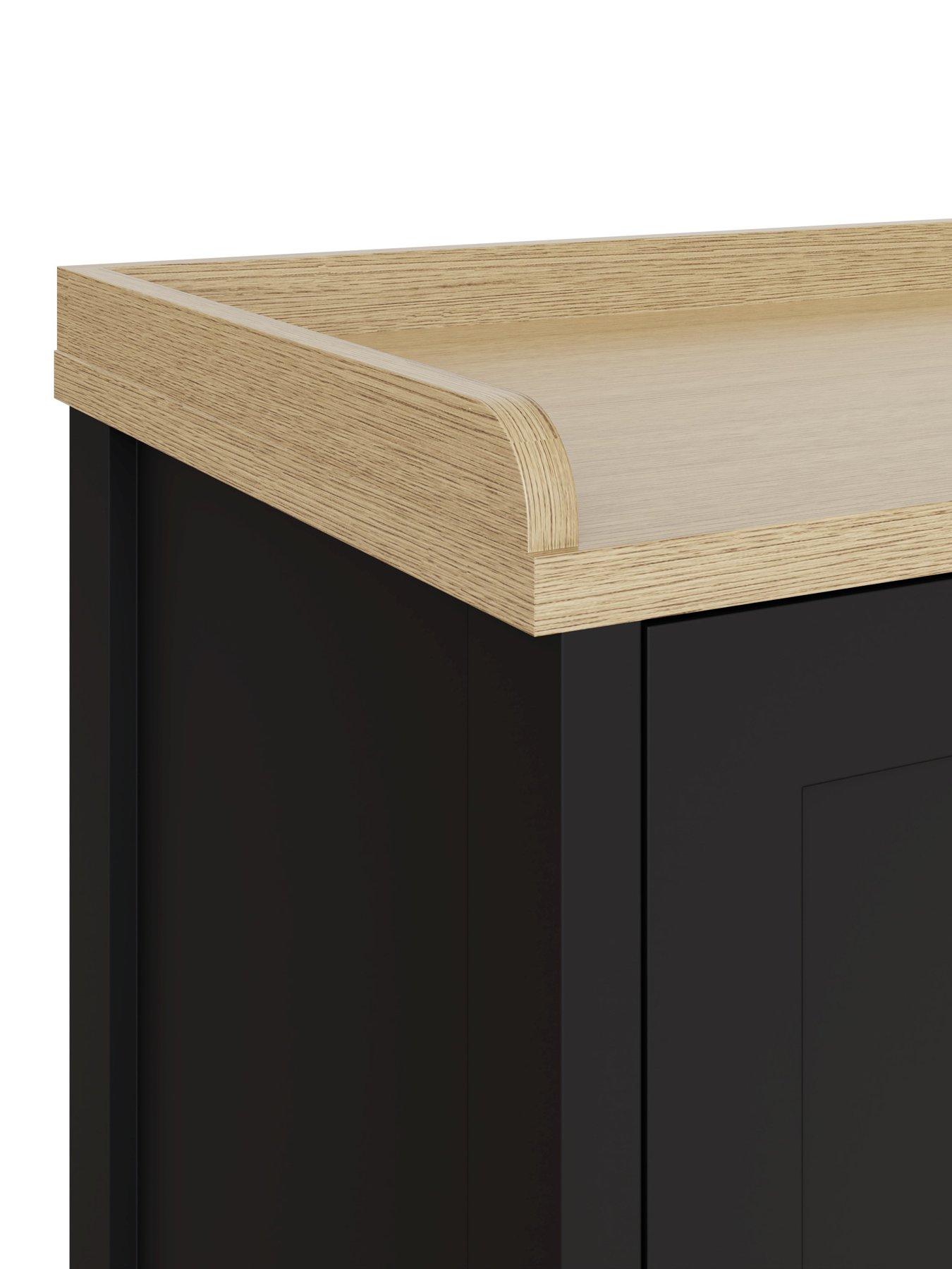 Image 7 of 7 of GFW Lancaster 2 Door Shoe Bench - FSC&reg; Certified