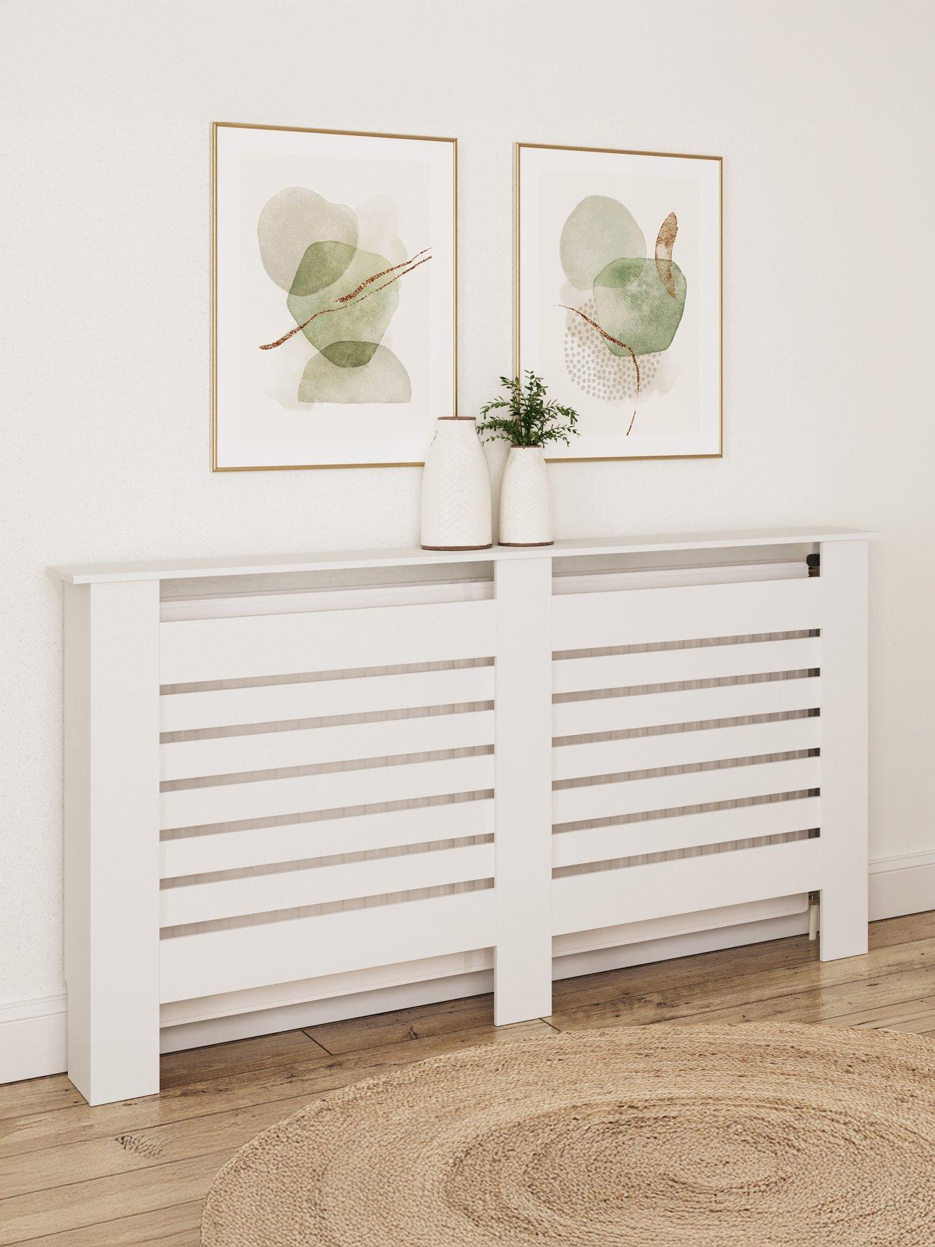 GFW Cleo Radiator Cover - Large - White - FSC® Certified | Very