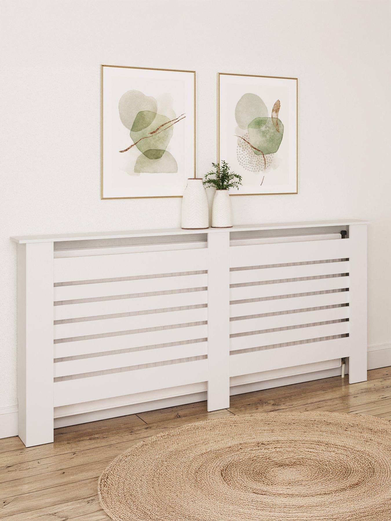 GFW Cleo Radiator Cover - Extra Large - White - FSC® Certified | Very