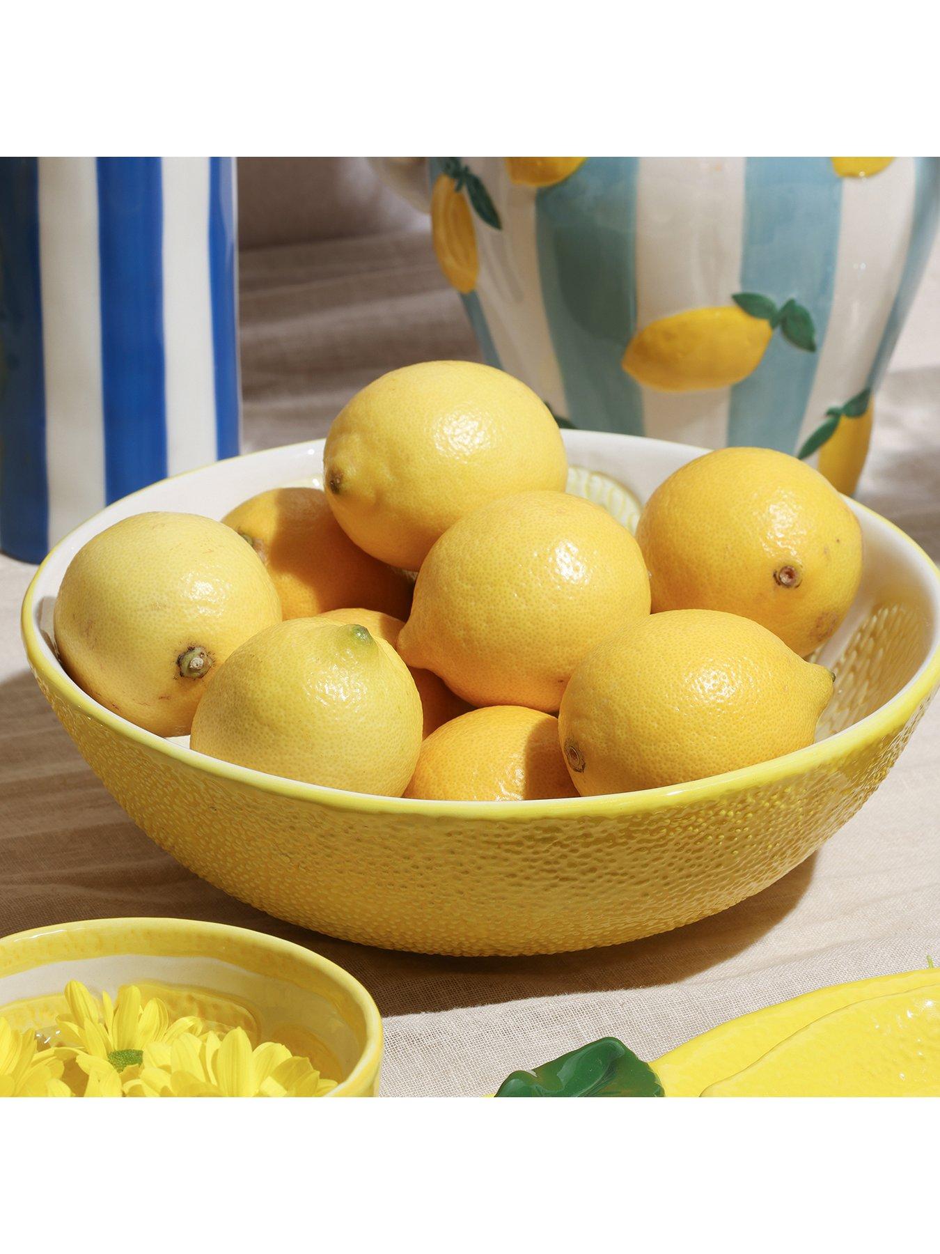 Image 4 of 5 of Hestia Lemon Serving Bowl