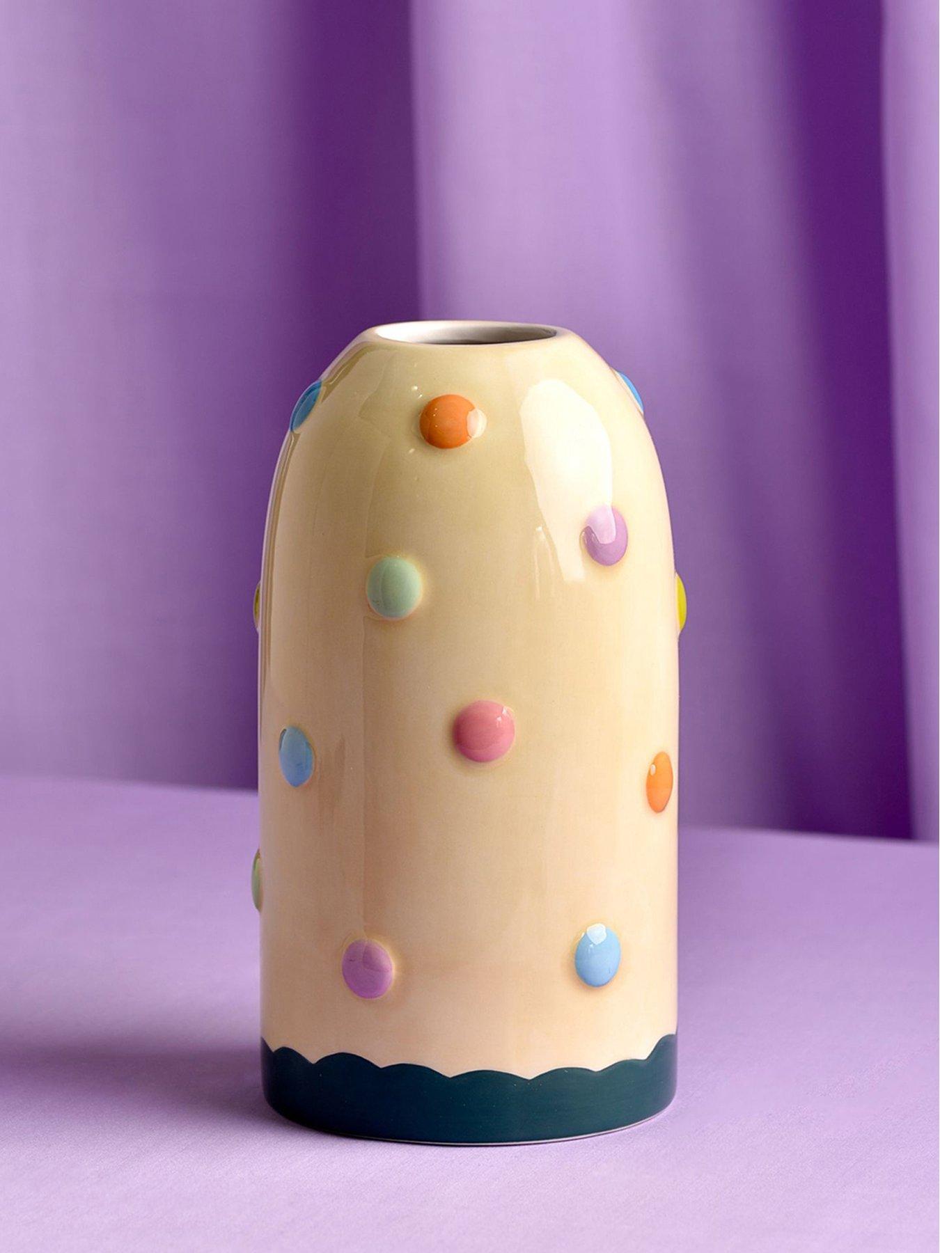 undefined Raspberry Blossom Multicoloured Vase
