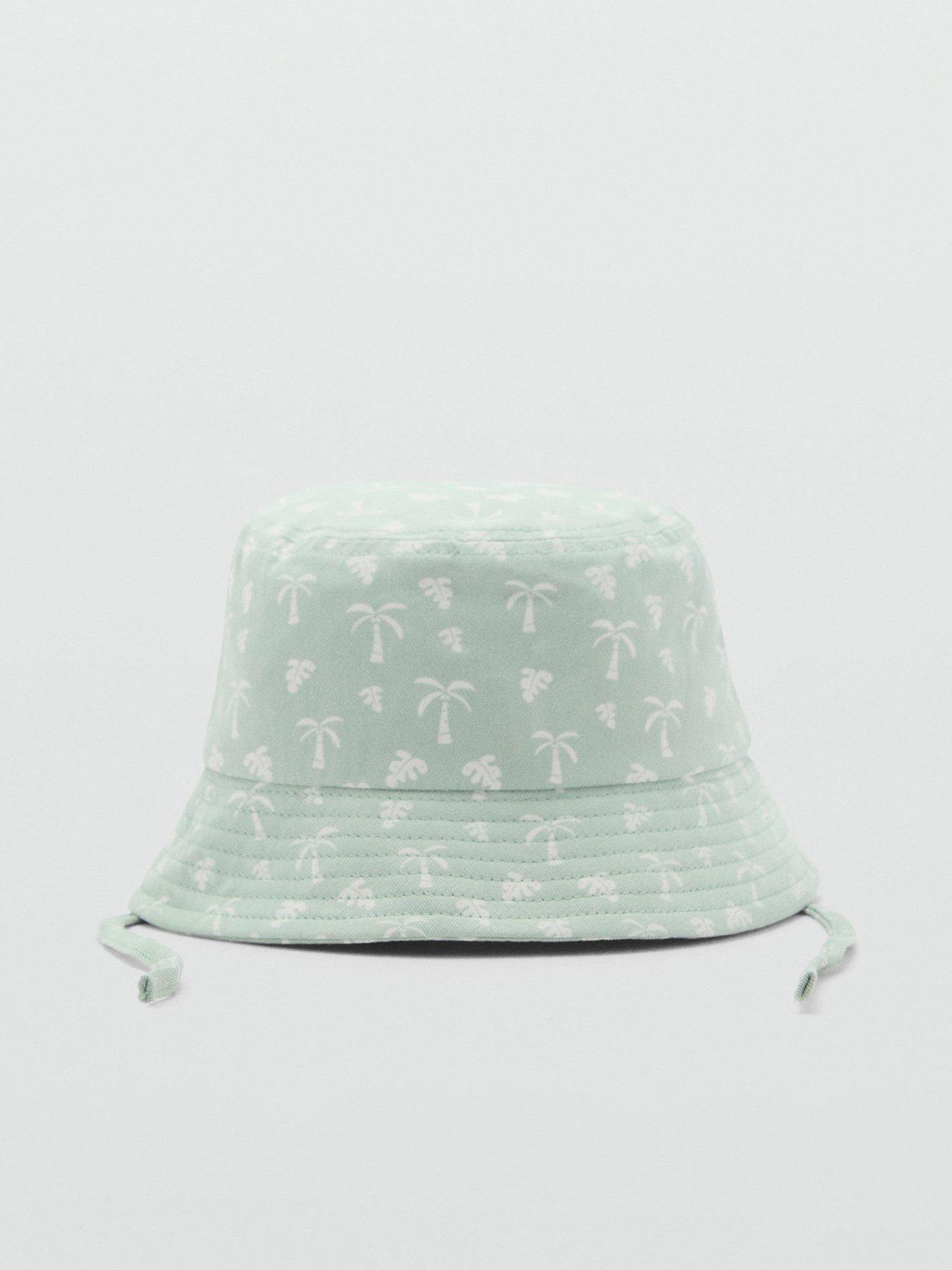 undefined Younger Boys Palm Tree Bucket Hat - Light Green