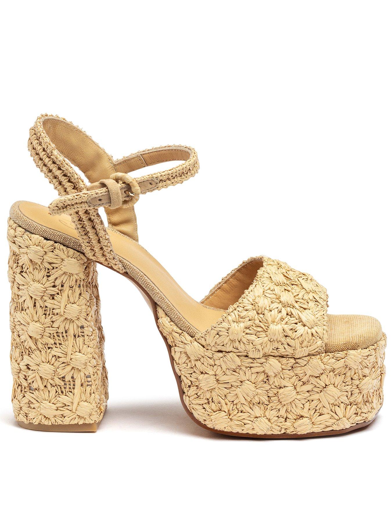 Castaner Fabrina Woven Chunky Platform Sandal