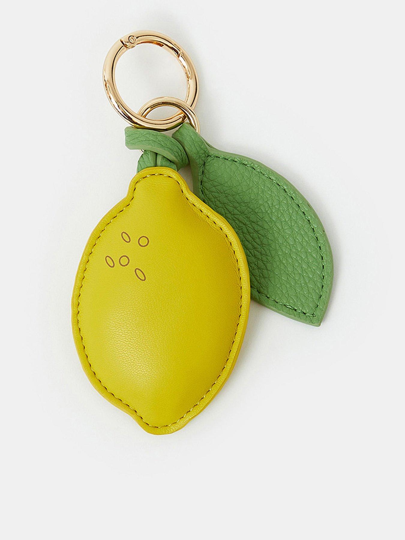 undefined Lemon Bag Charm - Yellow