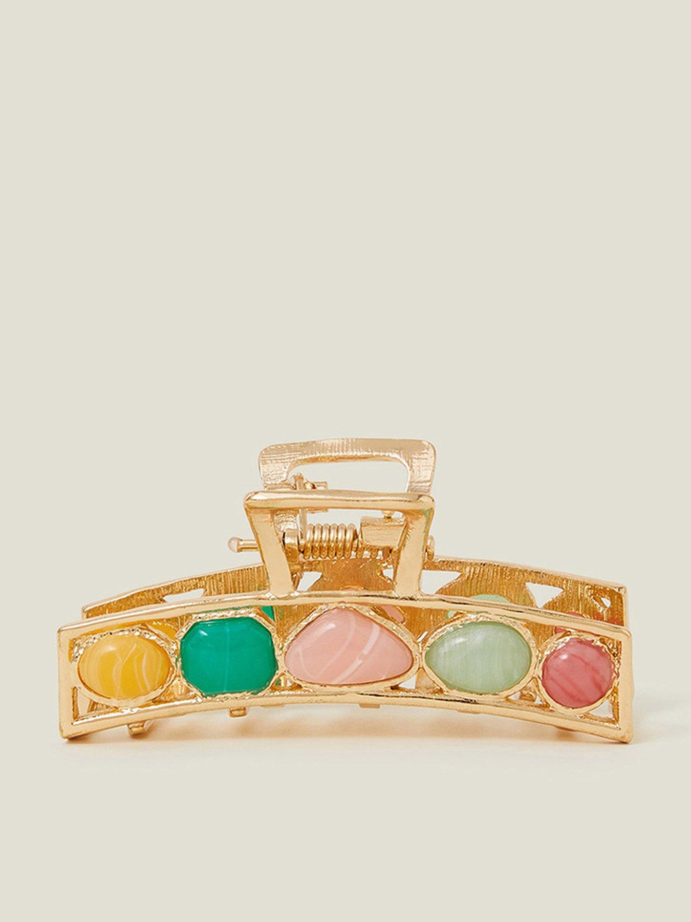 undefined Gem Claw Clip - Brights Multi